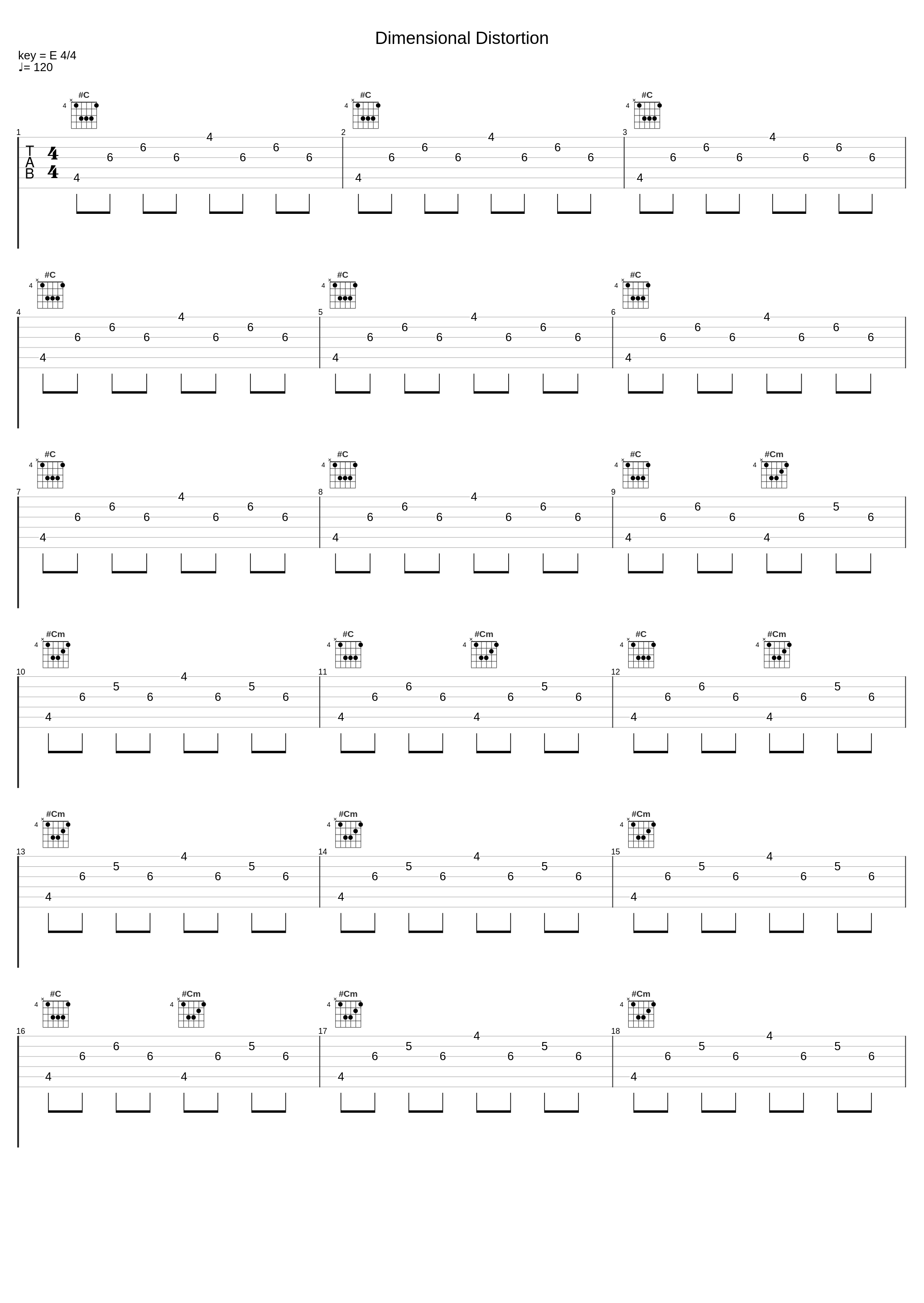 Dimensional Distortion_D-TUNE,巡音流歌_1