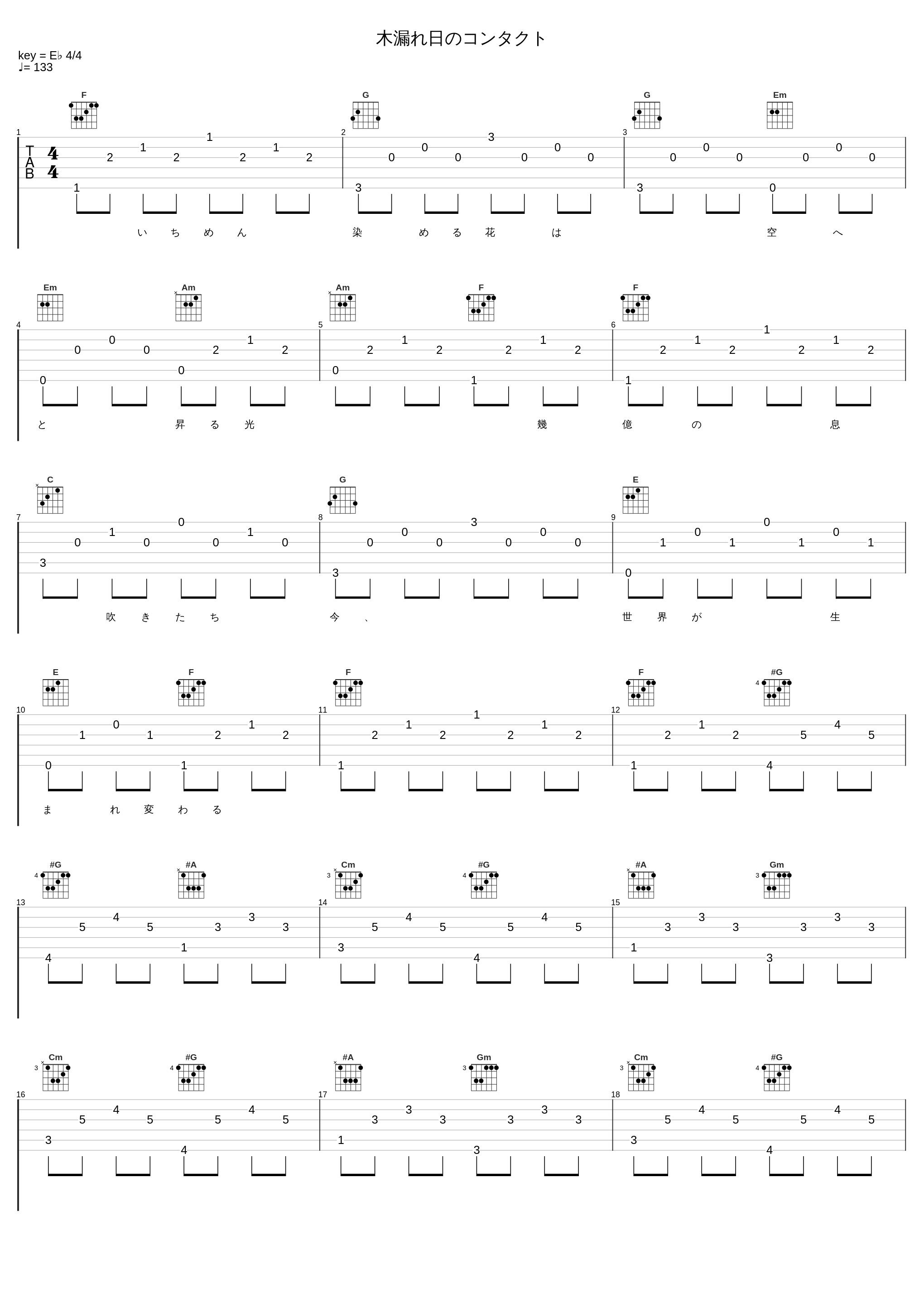 木漏れ日のコンタクト_早见沙织_1