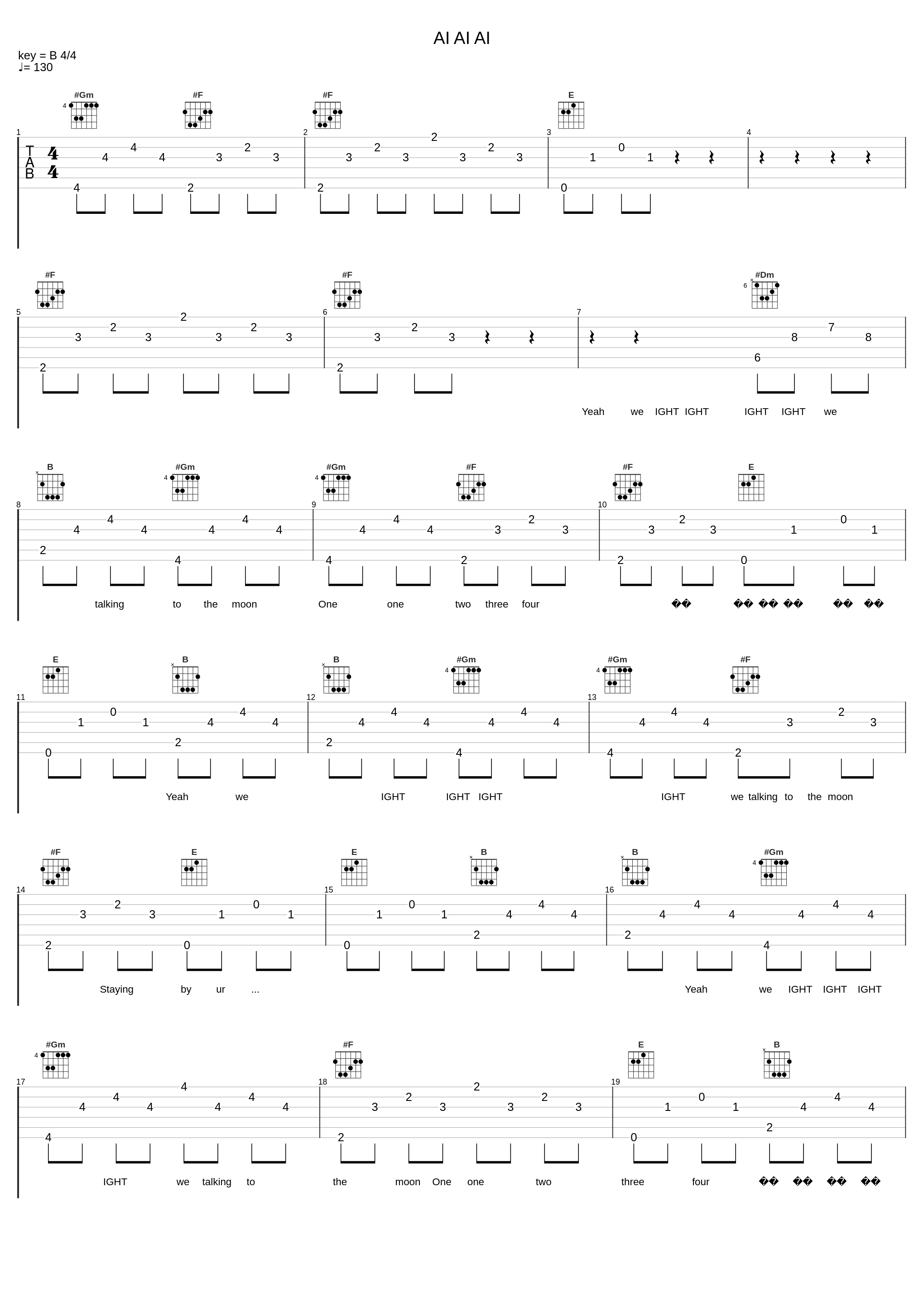 AI AI AI_A1 TRIP,欧阳潇枫,Minors米诺斯_1