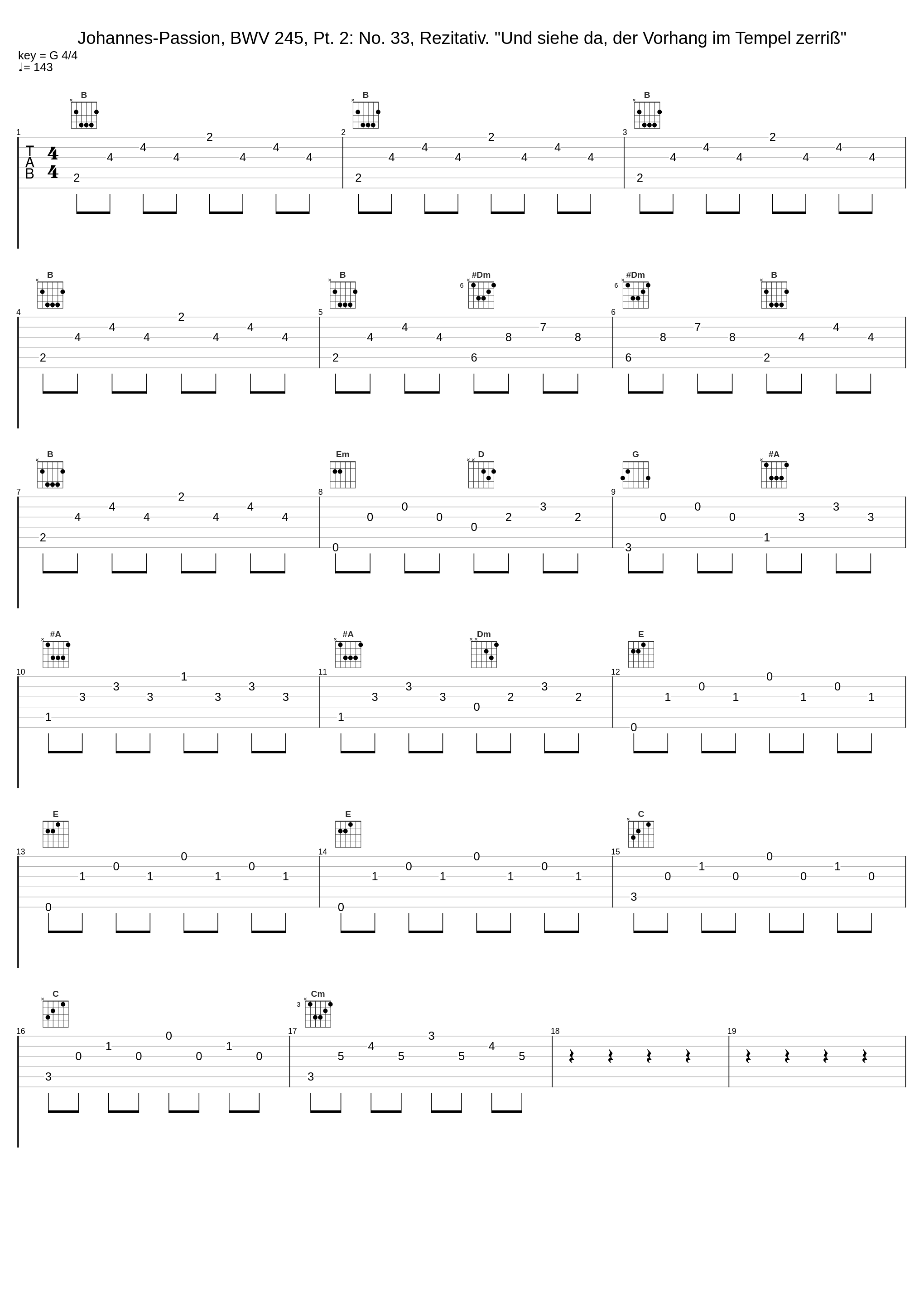 Johannes-Passion, BWV 245, Pt. 2: No. 33, Rezitativ. "Und siehe da, der Vorhang im Tempel zerriß"_Theo Altmeyer,Franz Crass,Kurt Moll,Helmut Kühnle,Susanne Dürr,Martin Hermann,Elly Ameling,Brigitte Fassbaender,Kurt Equiluz,Siegmund Nimsgern,Hartmut Strebel,Michel Piguet,Hans-Ludwig Hauck,Heinz Jopen,Helga Thoene,Heinrich Haferland,Micha_1