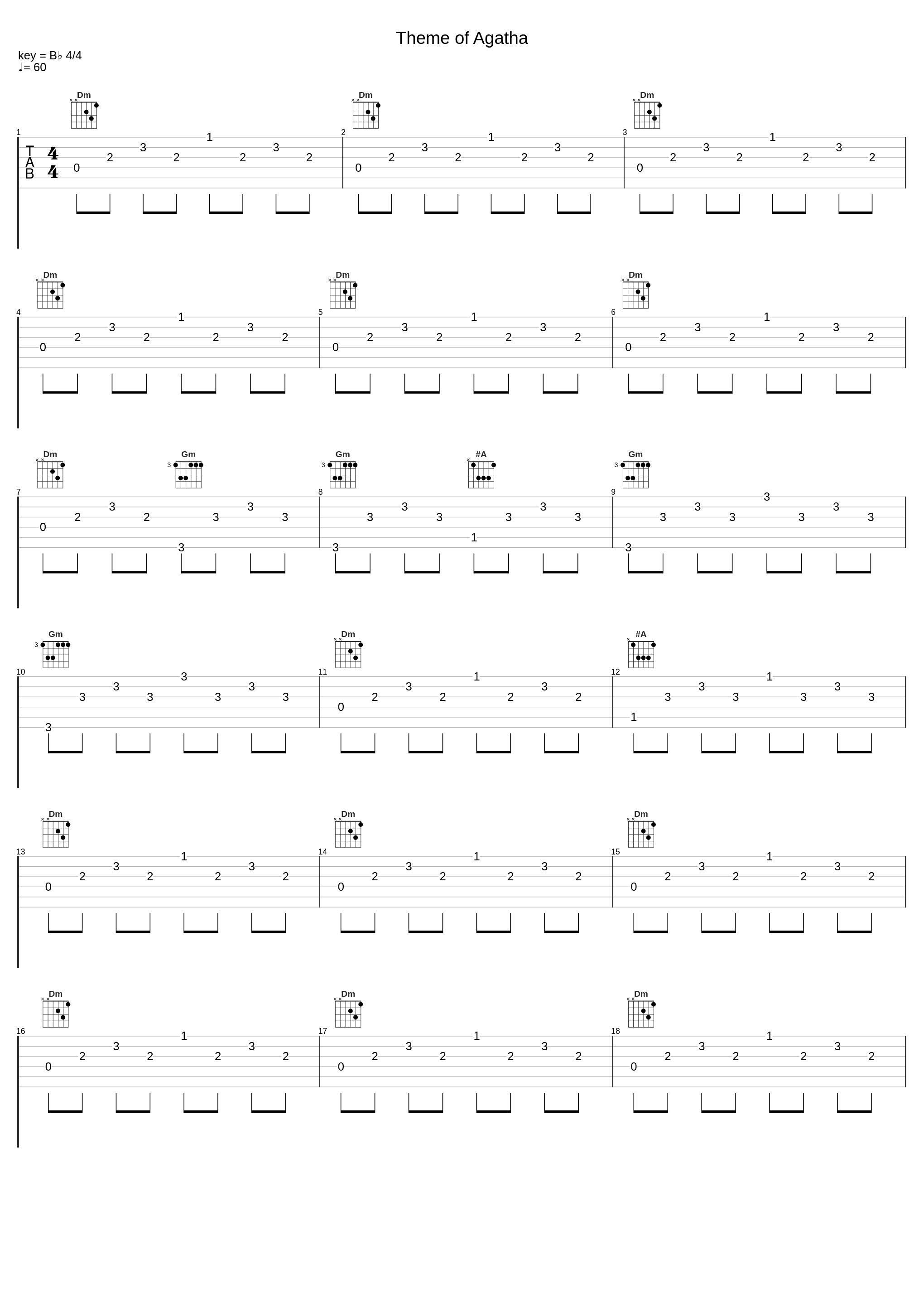 Theme of Agatha_横山克_1