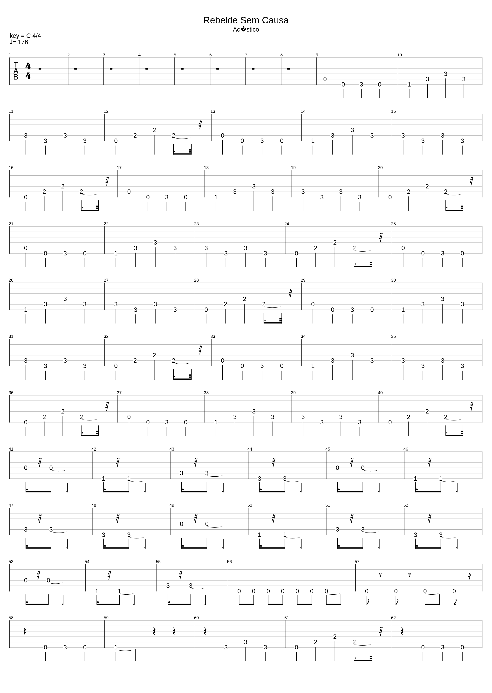 Rebelde Sem Causa(Acústico)_Ultraje A Rigor_1