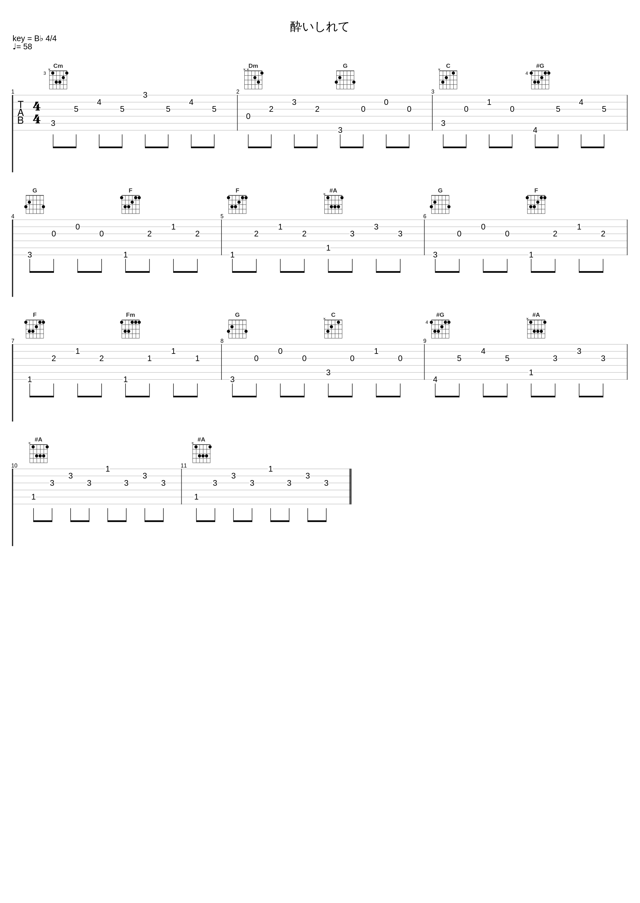 酔いしれて_Elements Garden_1