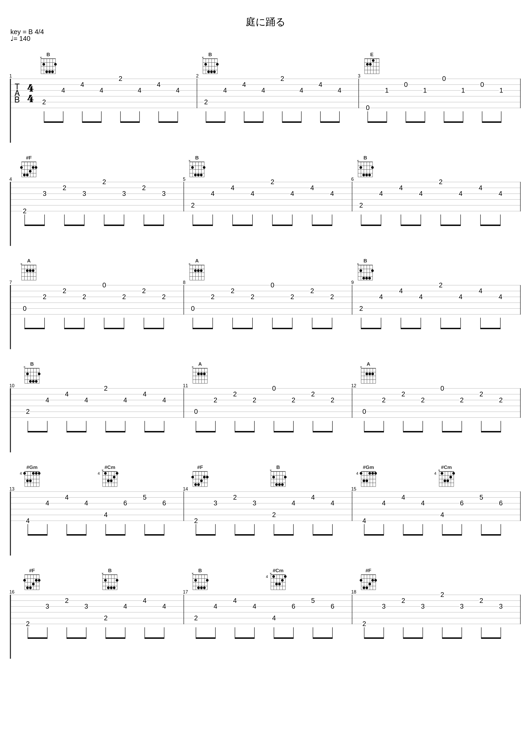 庭に踊る_Elements Garden_1