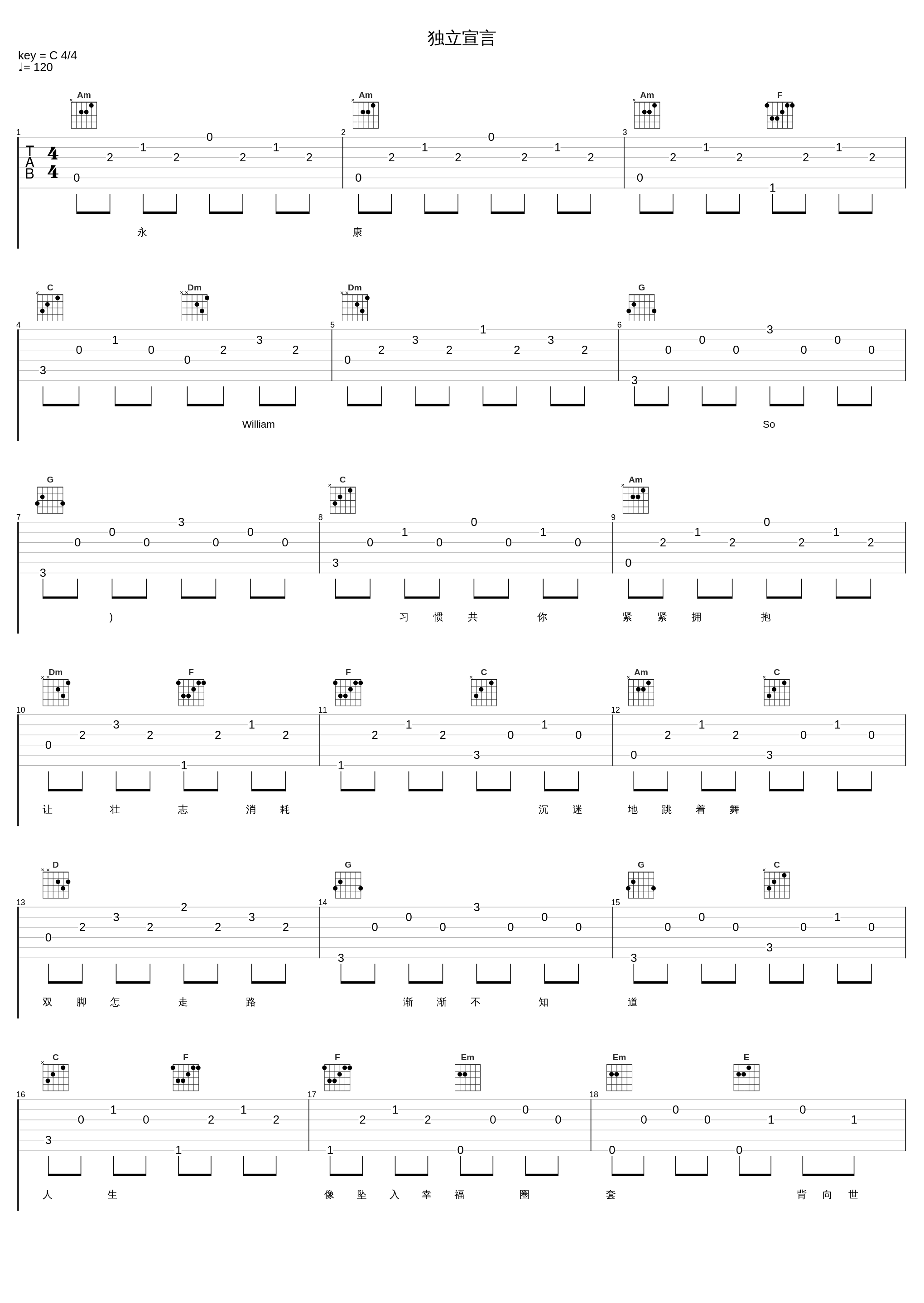 独立宣言_苏永康_1