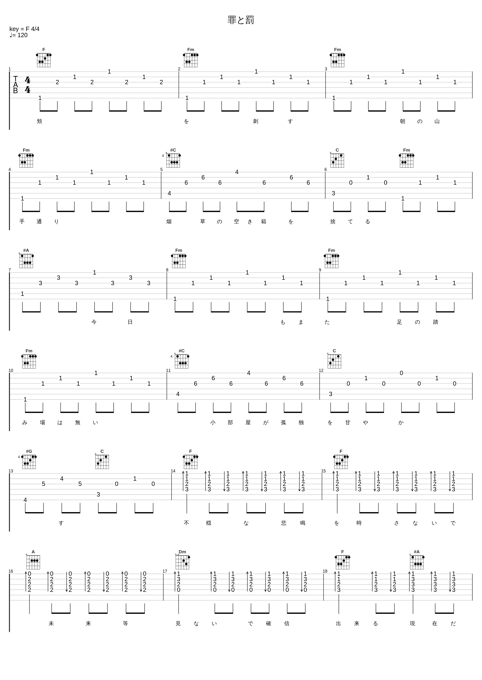 罪と罰_椎名林檎_1