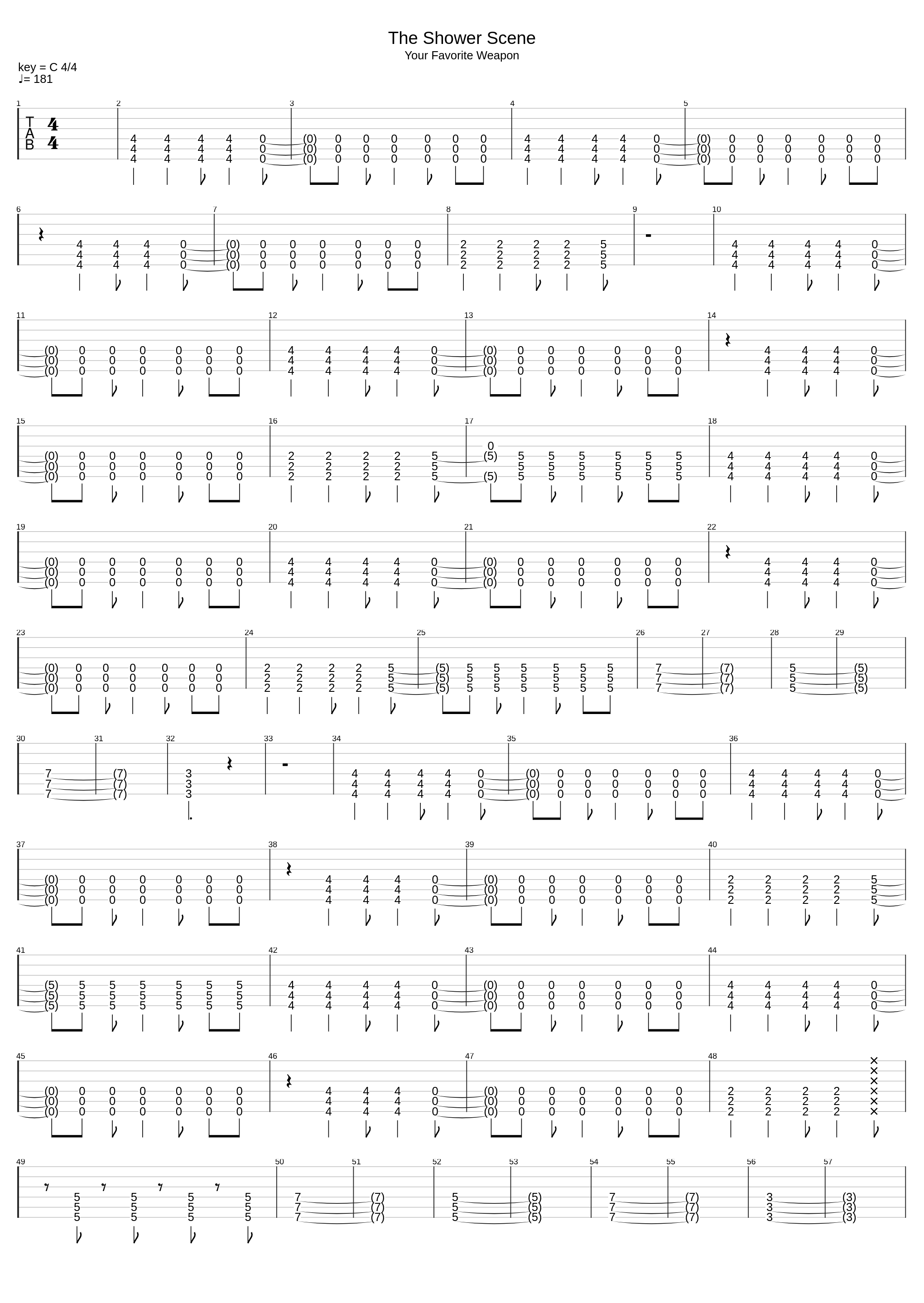 The Shower Scene_Brand New_1