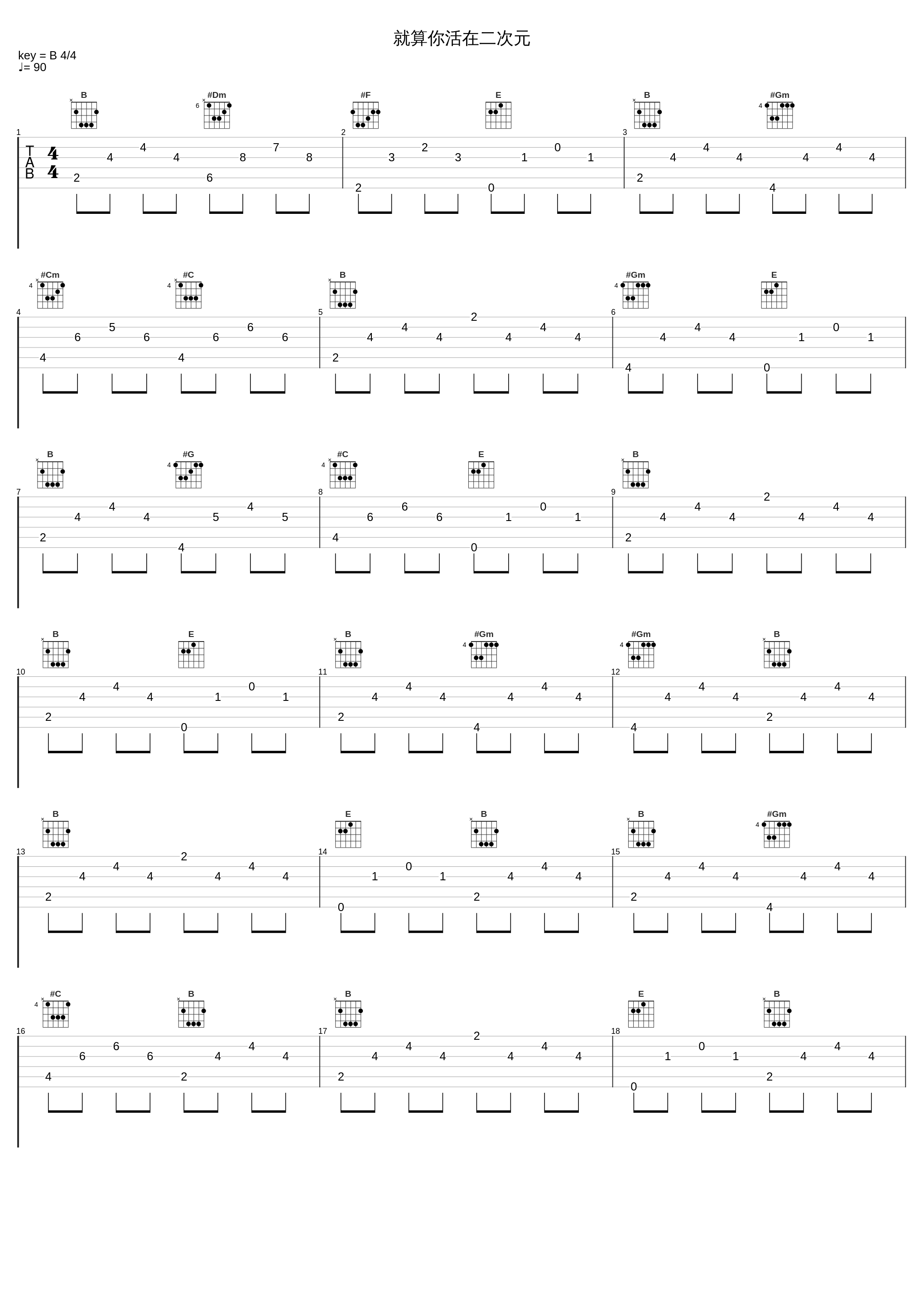 就算你活在二次元_石玺彤_1