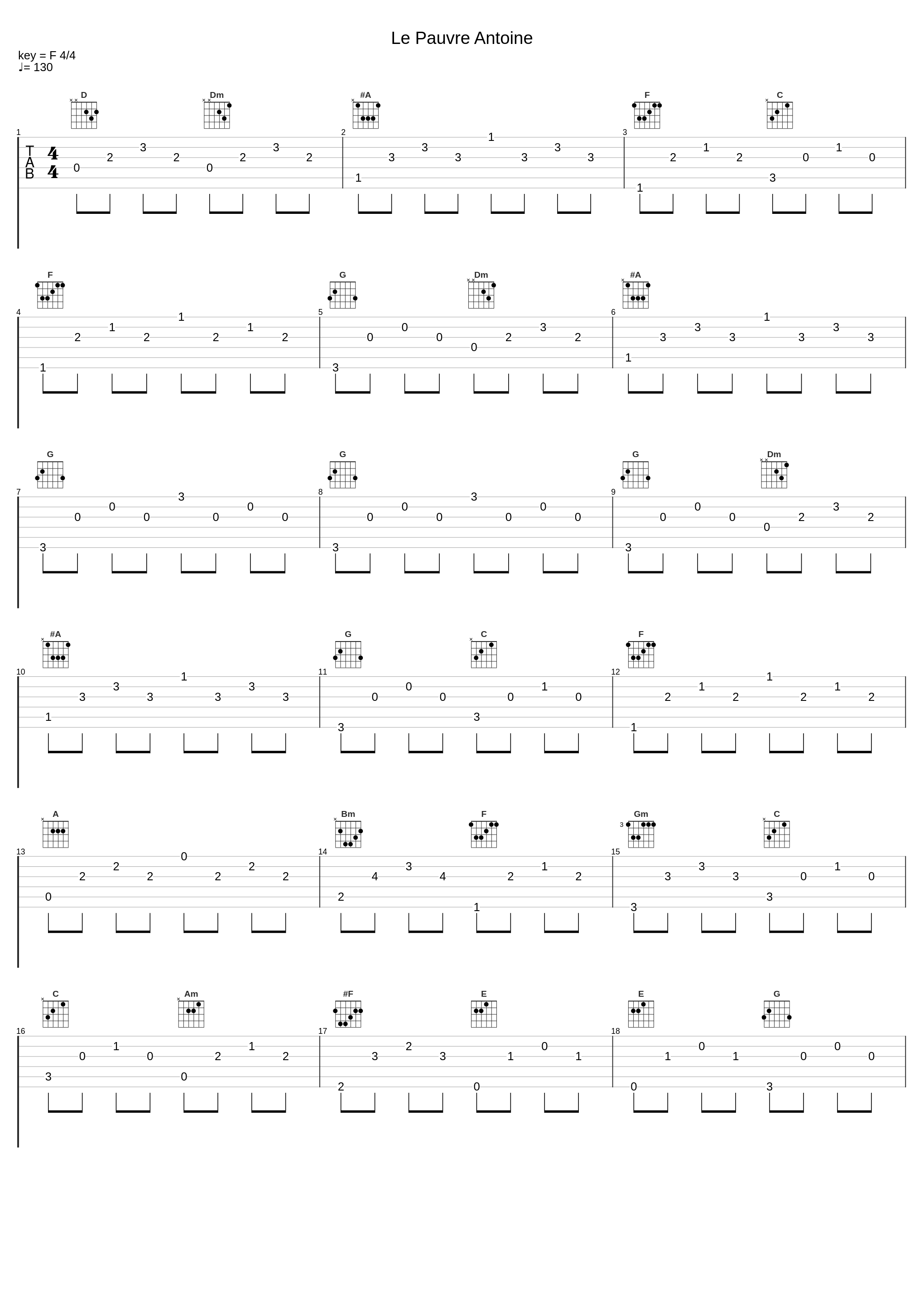 Le Pauvre Antoine_Charles Trenet_1