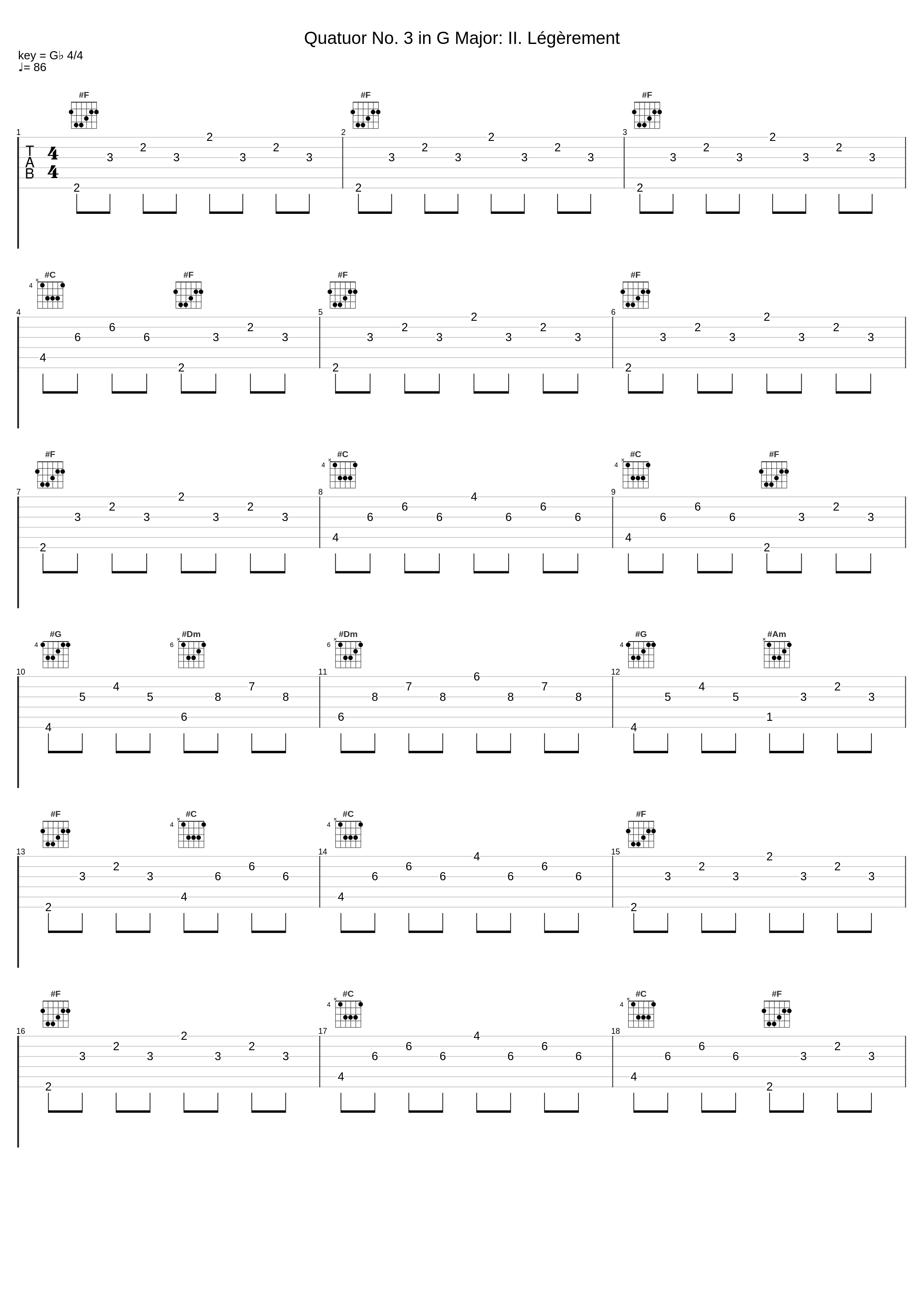 Quatuor No. 3 in G Major: II. Légèrement_Florilegium,Georg Philipp Telemann_1