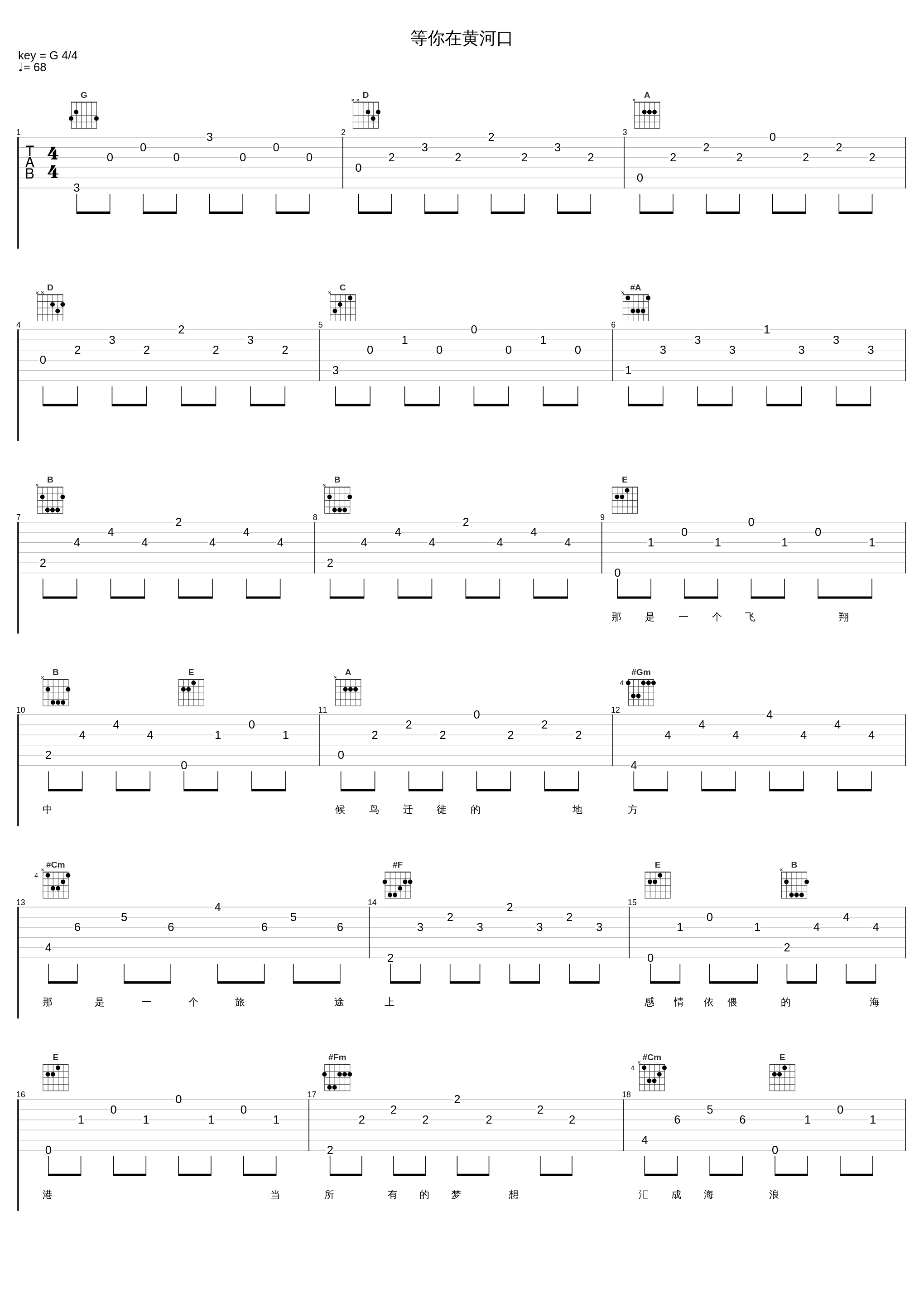 等你在黄河口_陈思思_1