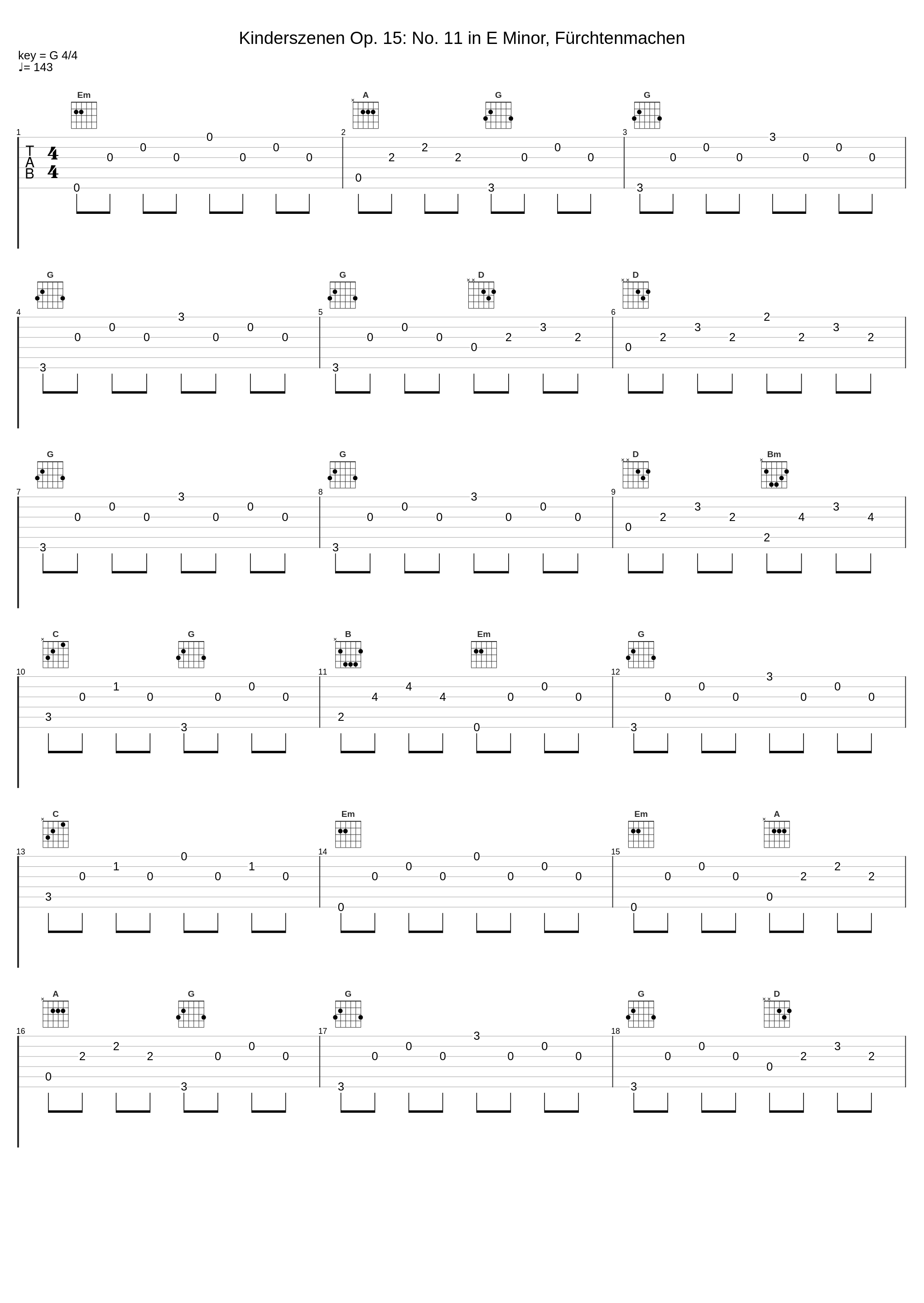 Kinderszenen Op. 15: No. 11 in E Minor, Fürchtenmachen_Akiko Shirogane,Robert Schumann_1