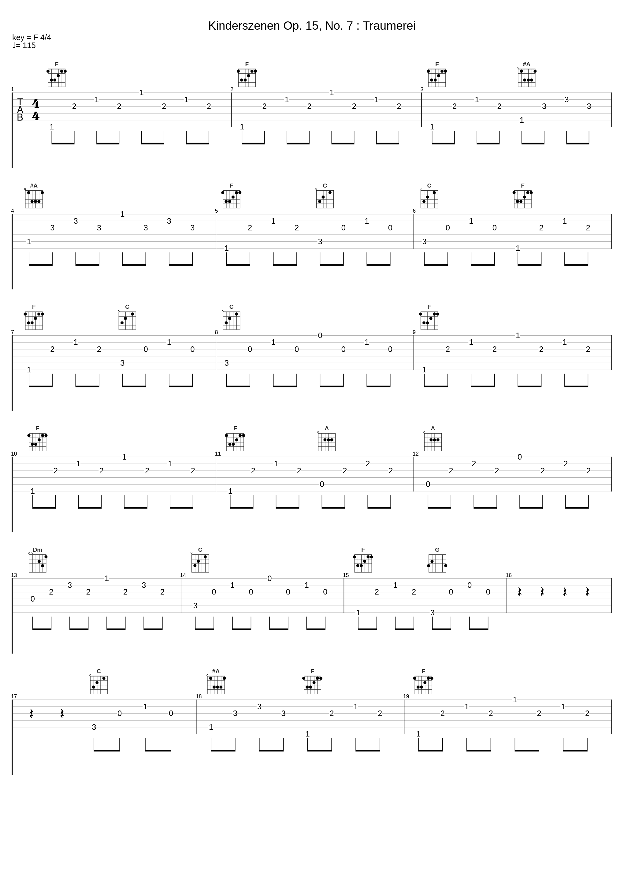 Kinderszenen Op. 15, No. 7 : Traumerei_Nadan Music,Robert Schumann_1