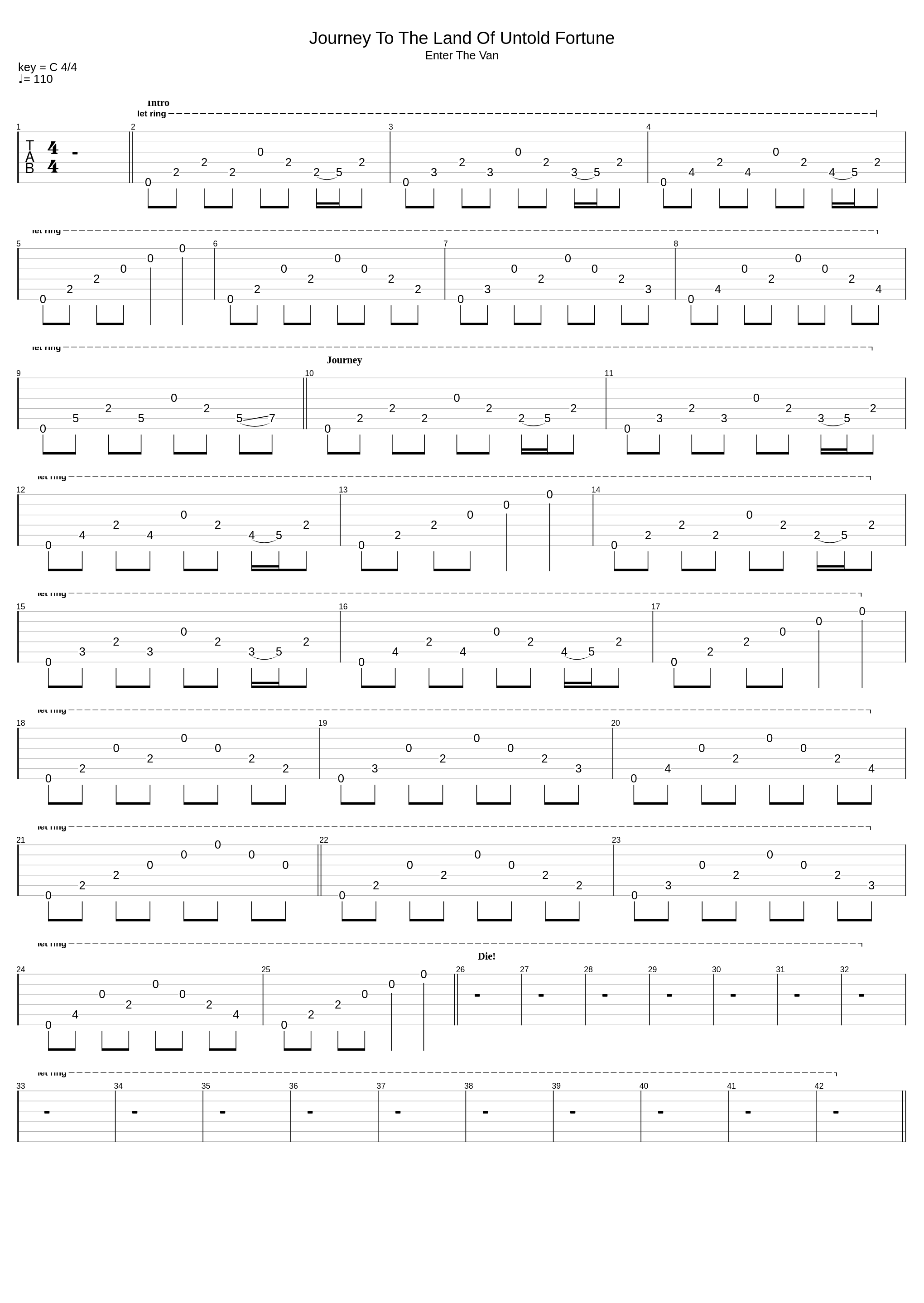 Journey To The Land Of Untold Fortune_The Brown Trees_1