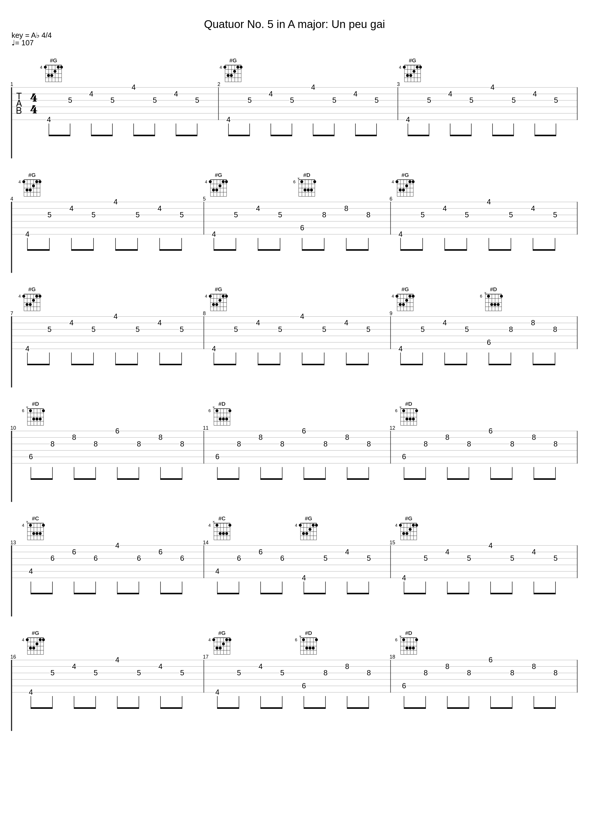 Quatuor No. 5 in A major: Un peu gai_Florilegium,Georg Philipp Telemann_1