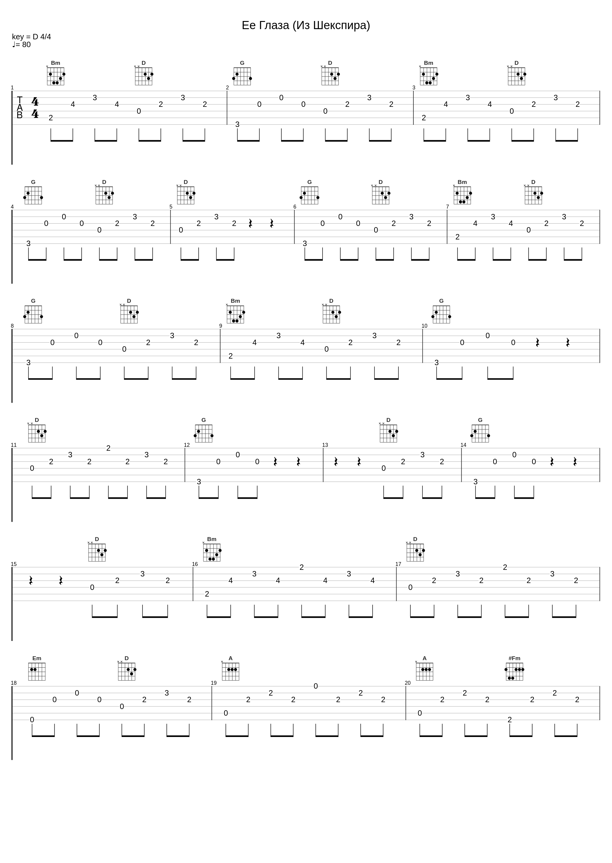 Ее Глаза (Из Шекспира)_Би-2_1