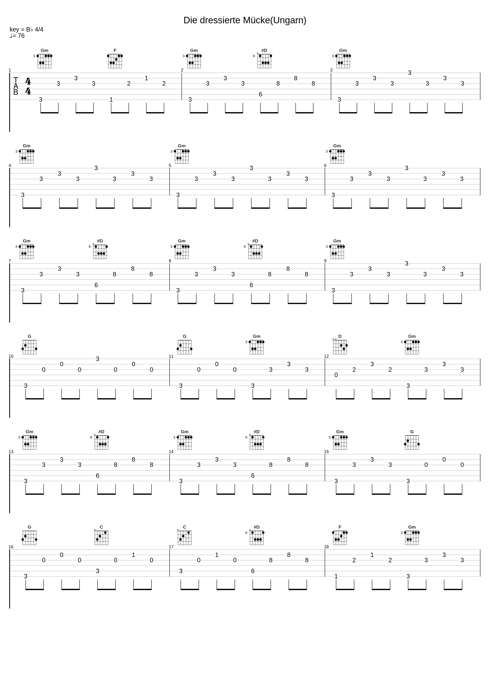 Die dressierte Mücke(Ungarn)_Klaus W. Hoffmann_1