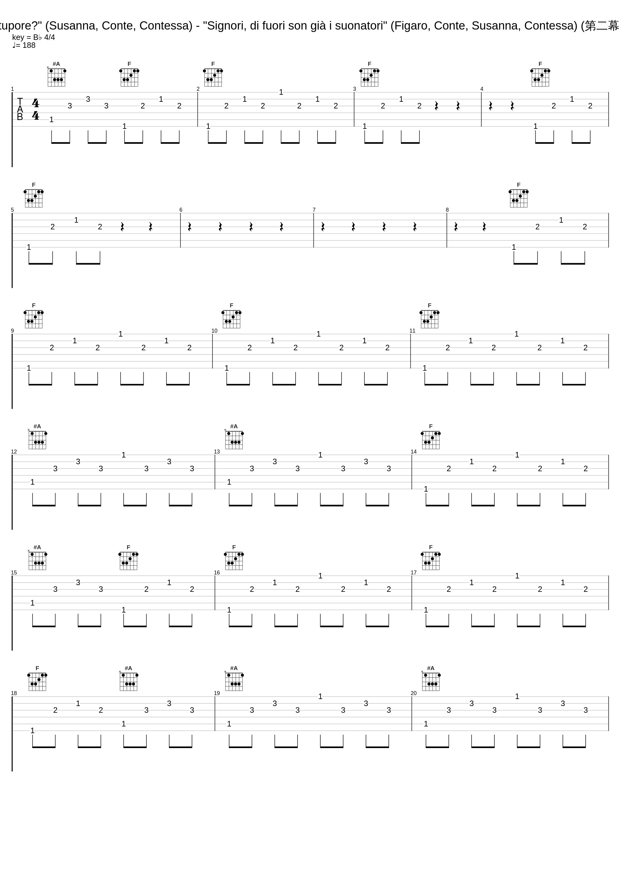 Le nozze di Figaro, K. 492, Act II, Scene 9: "Signore! cos'è quel stupore?" (Susanna, Conte, Contessa) - "Signori, di fuori son già i suonatori" (Figaro, Conte, Susanna, Contessa) (第二幕 场景9：“伯爵！为何如此讶异？” - “伯爵，音乐家们已在门外等候”)_Anna Moffo,Eberhard Waechter,Elisabeth Schwarzkopf,Philharmonia Orchestra,Carlo Maria Giulini,Eberhard Wächter,Giuseppe Taddei_1