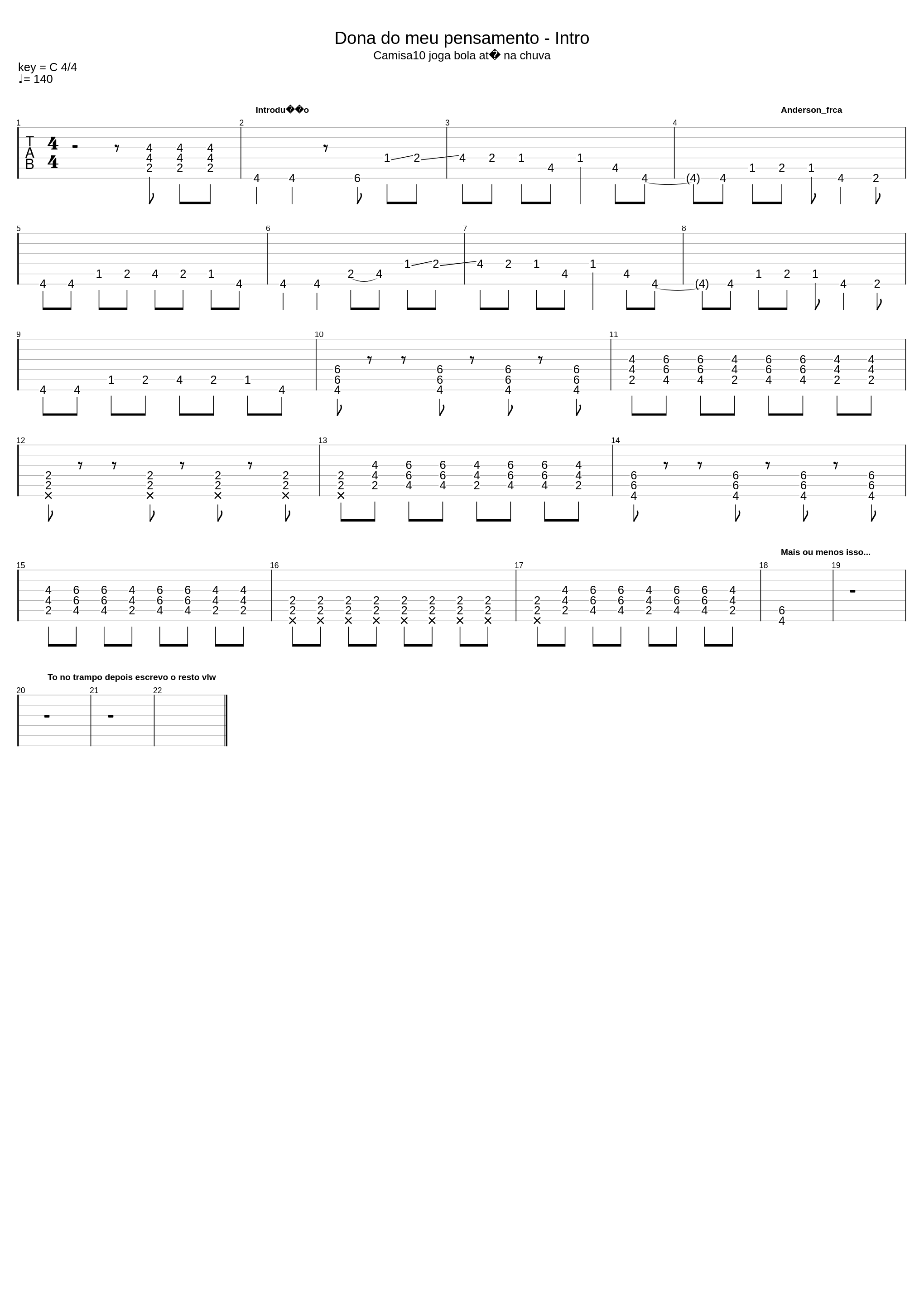 Dona Do Meu Pensamento_Charlie Brown Jr._1