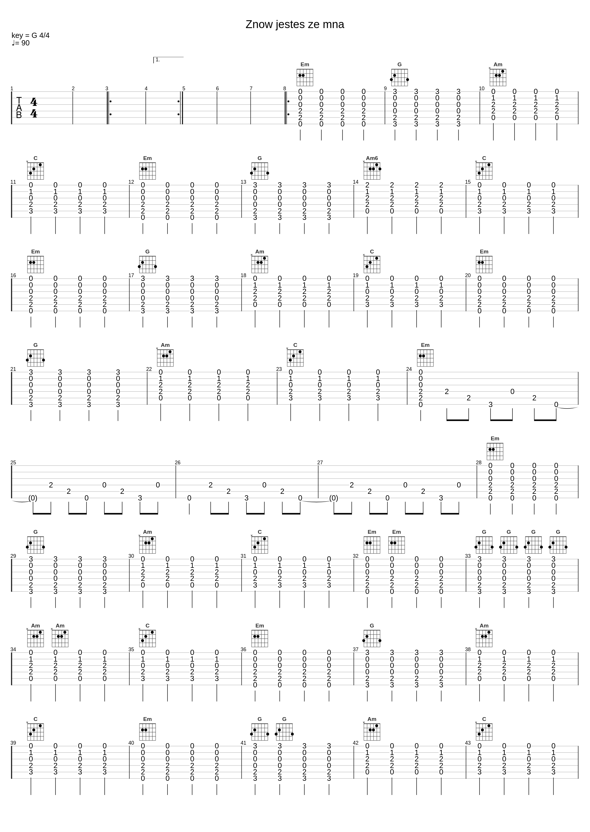 Znow Jestes Ze Mna_De mono_1