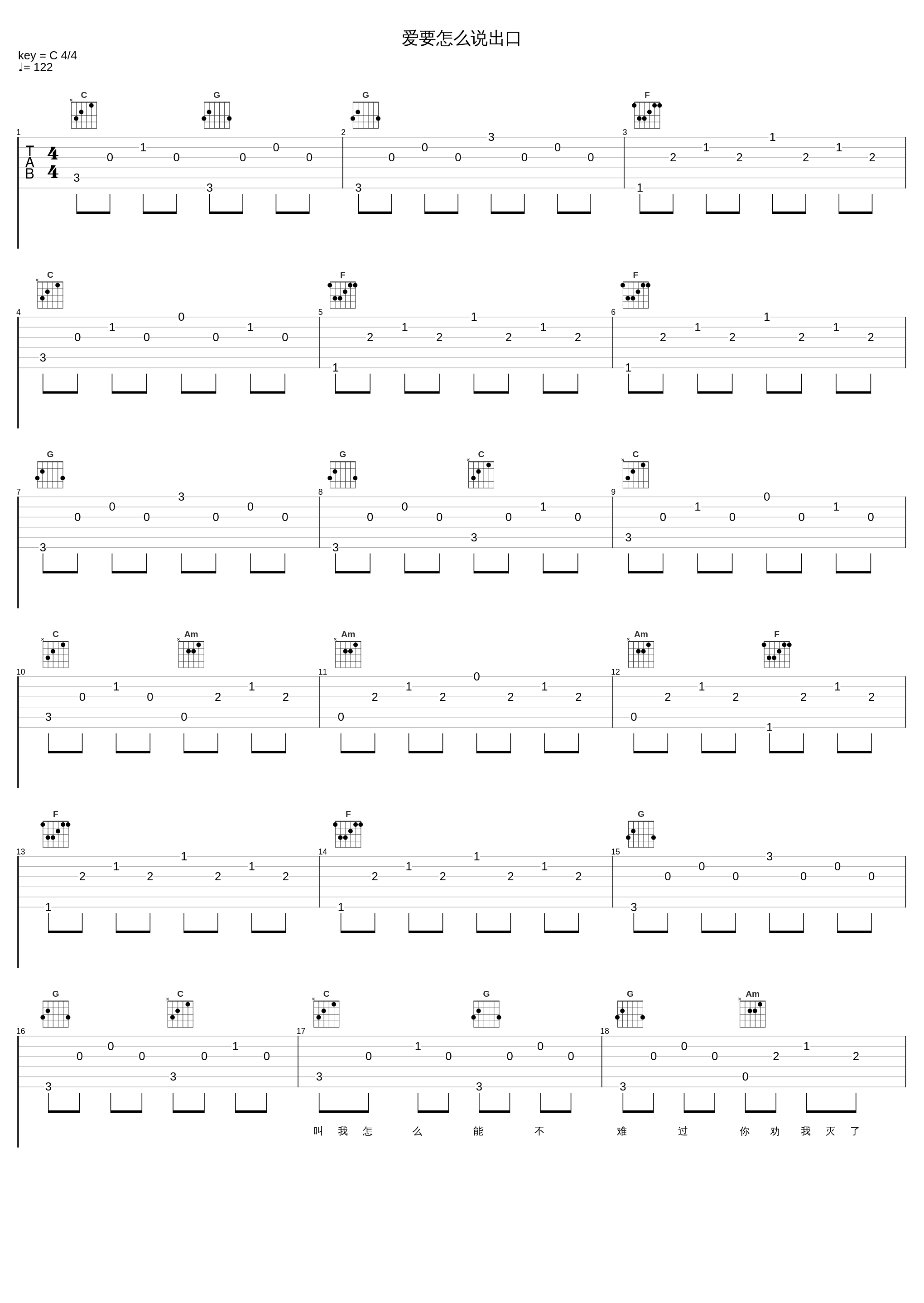 爱要怎么说出口_孙露_1