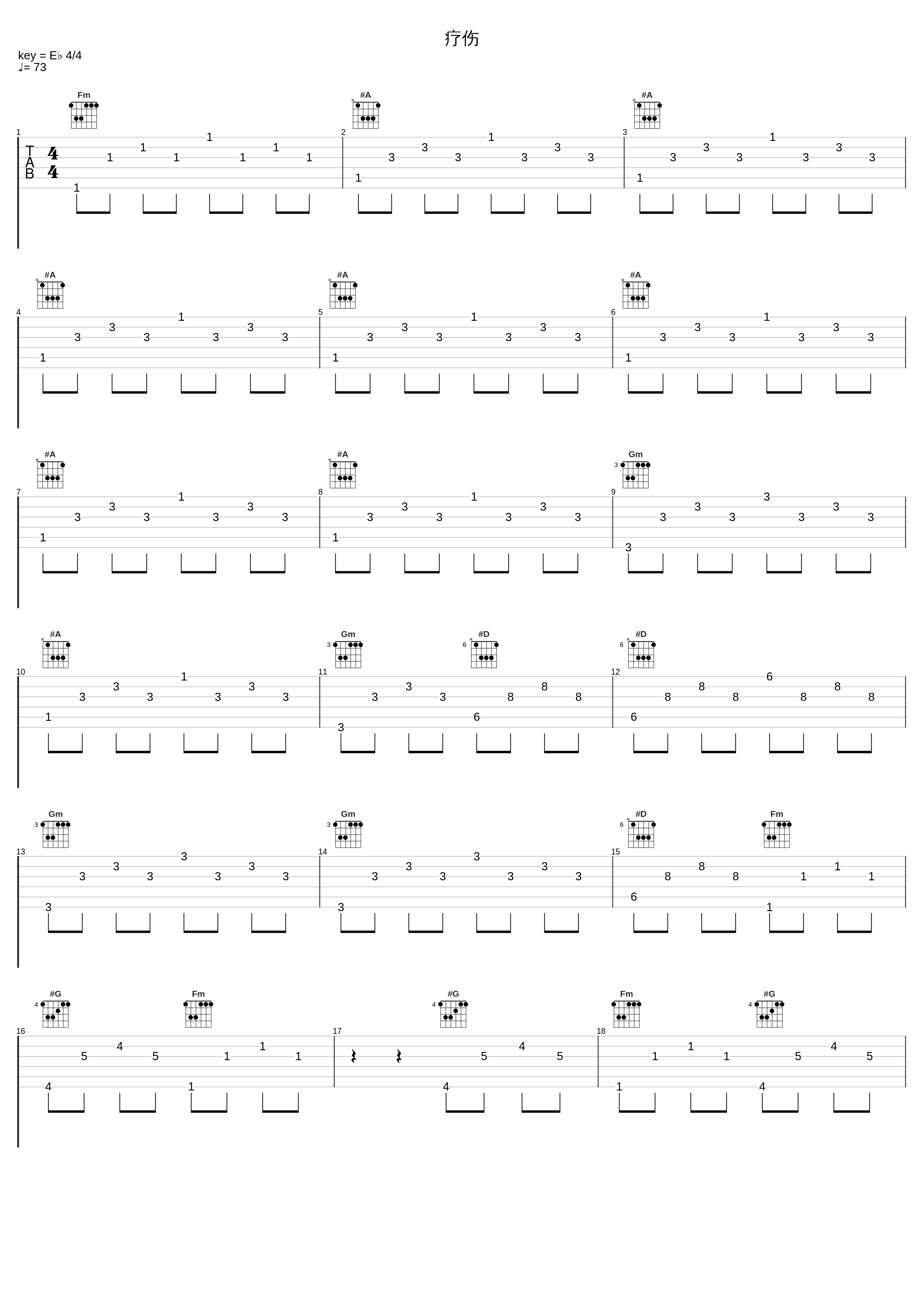 疗伤_钢琴曲_1