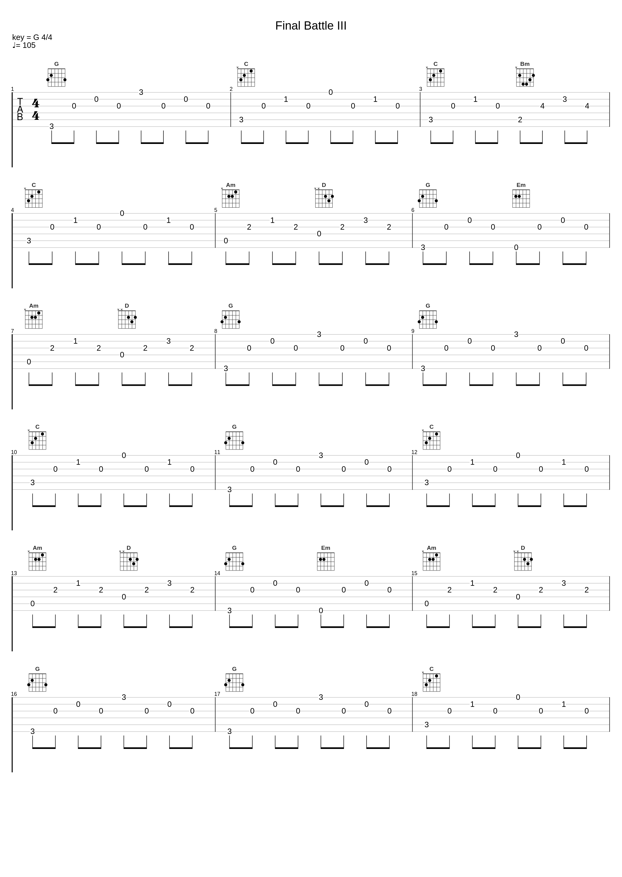 Final Battle III_光宗信吉_1