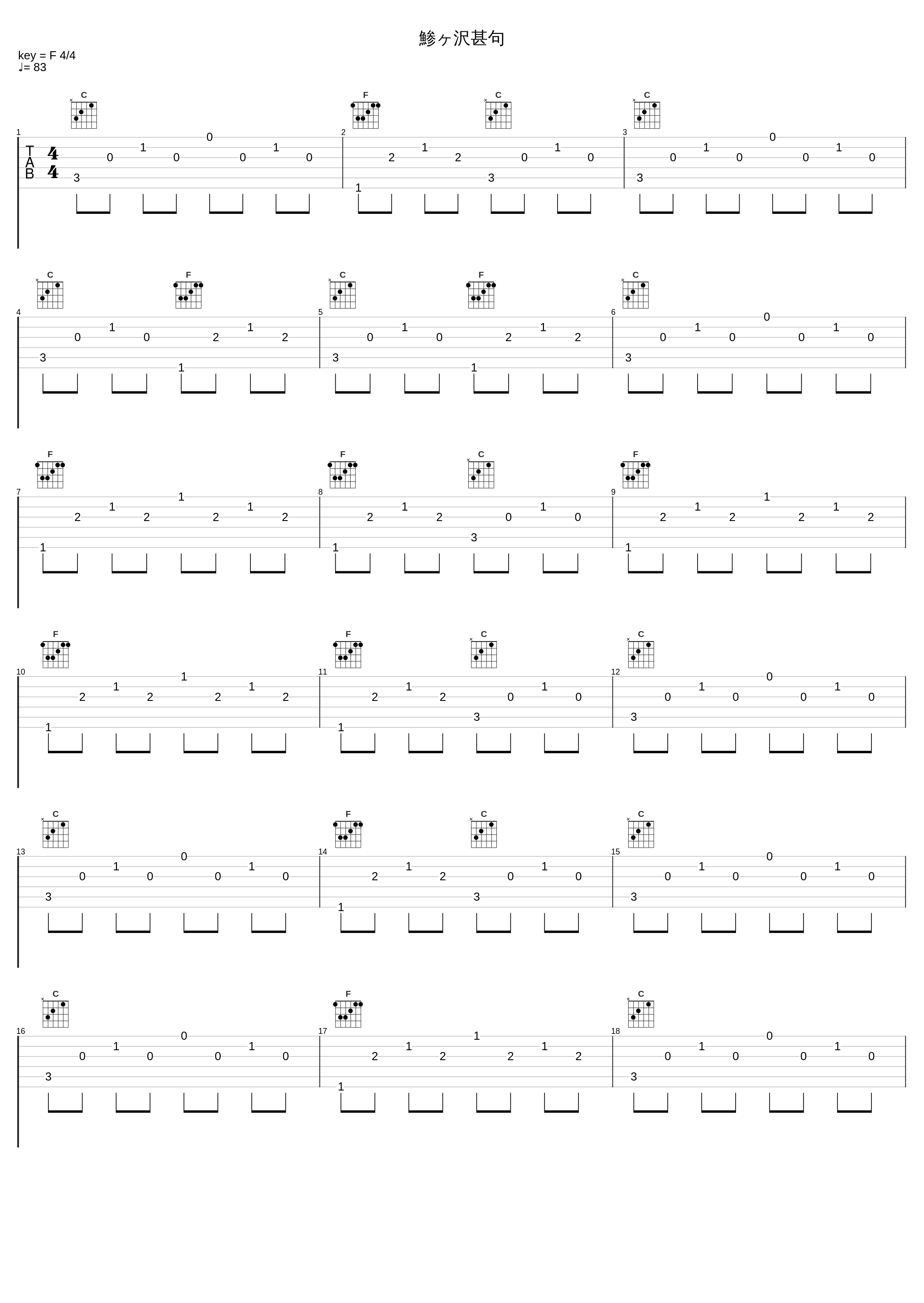 鯵ヶ沢甚句_百石元_1