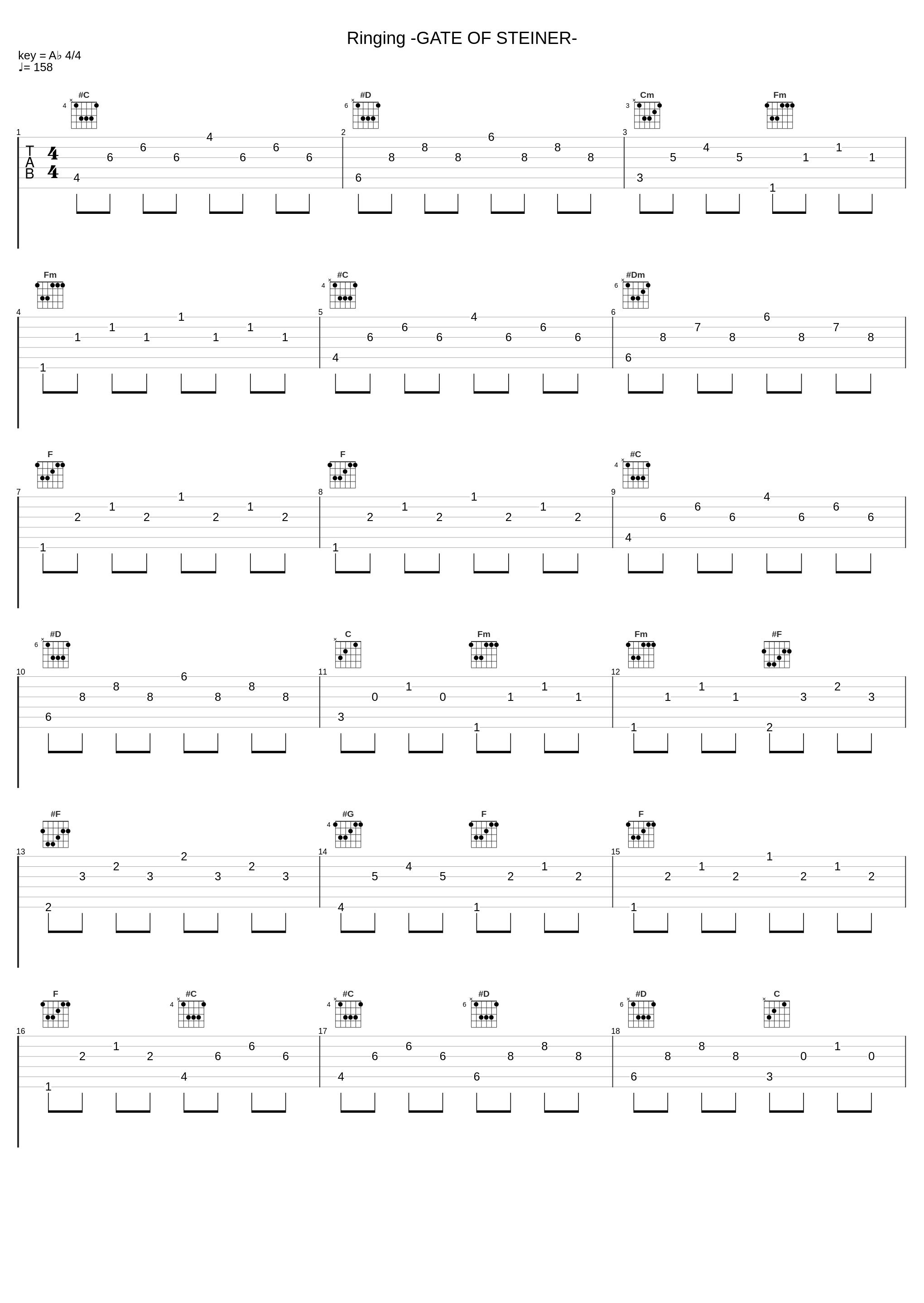 Ringing -GATE OF STEINER-_阿保刚_1