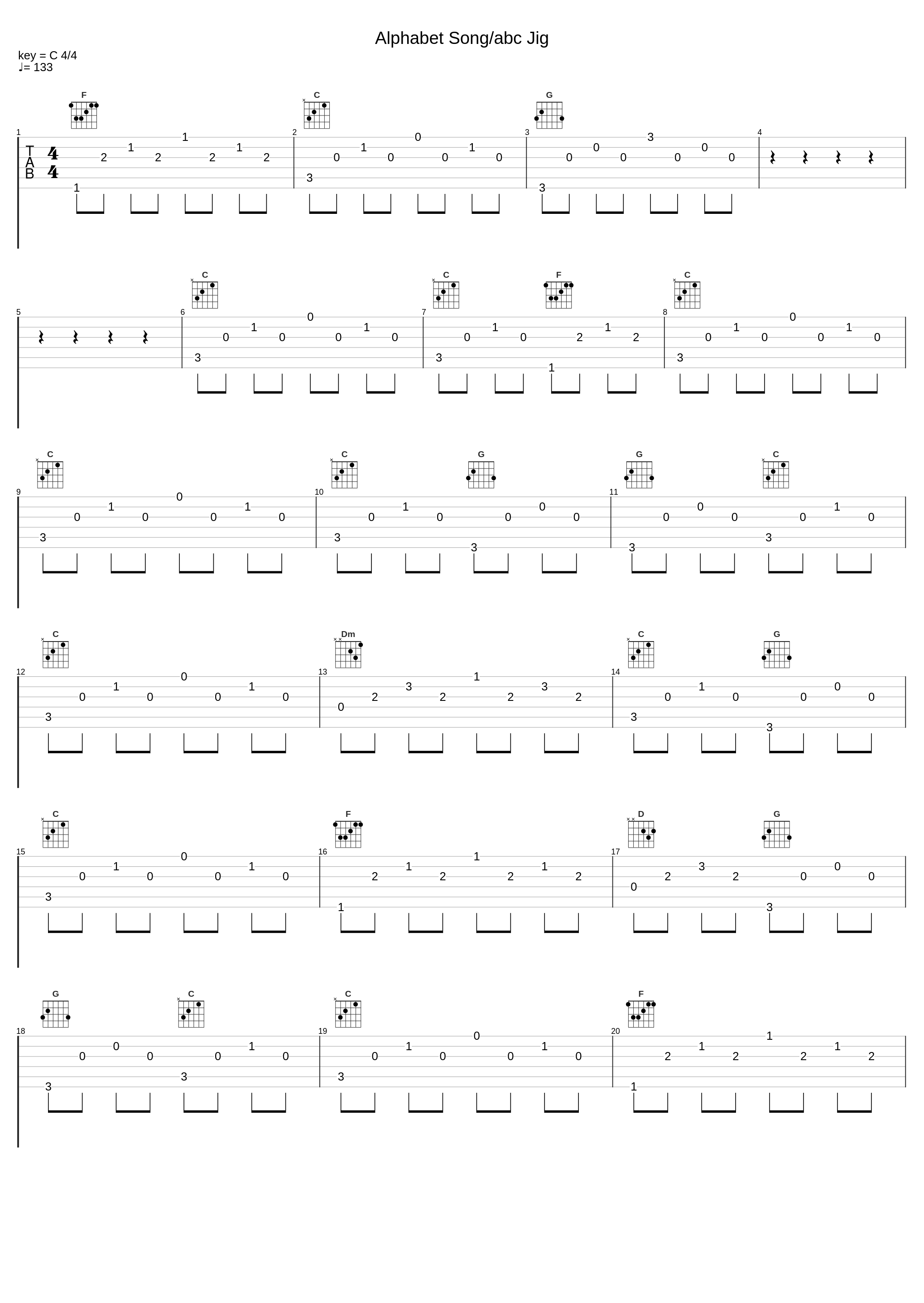 Alphabet Song/abc Jig_Sharon, Lois & Bram,Sharon Hampson,Lois Lilienstein,Bram Morrison,Unknown Writer,Williams James Usher_1