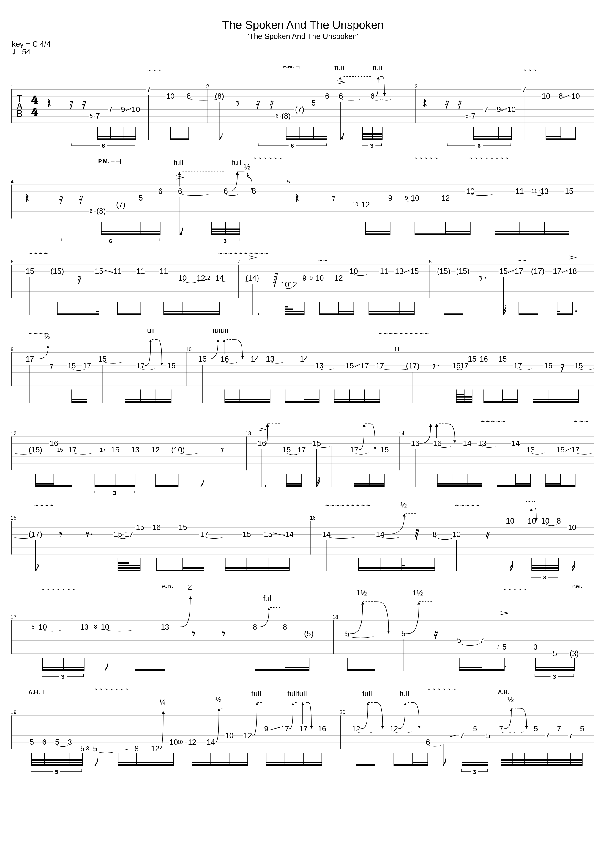 The Spoken And The Unspoken_Andy Timmons_1