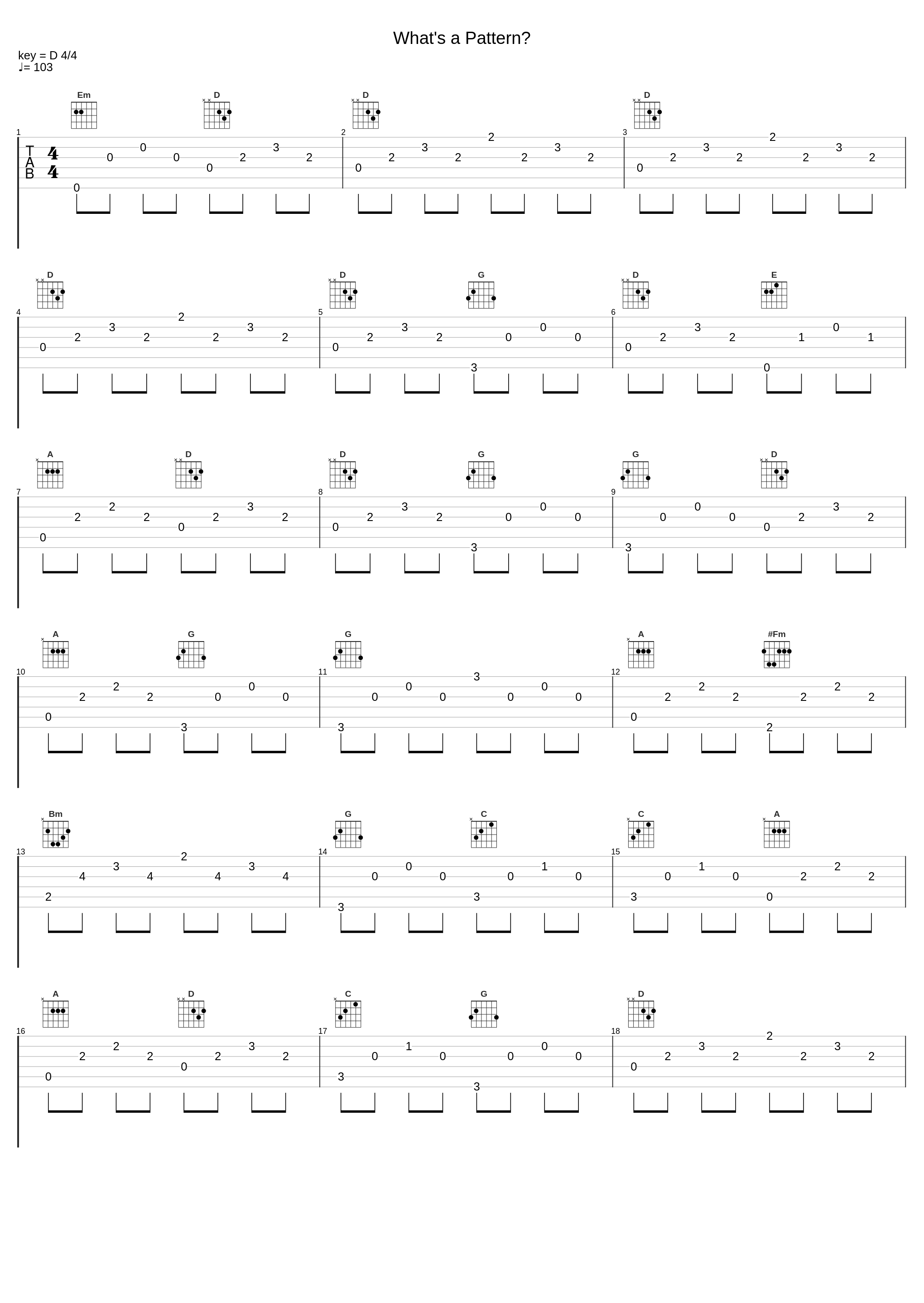 What's a Pattern?_Rob Cantor_1