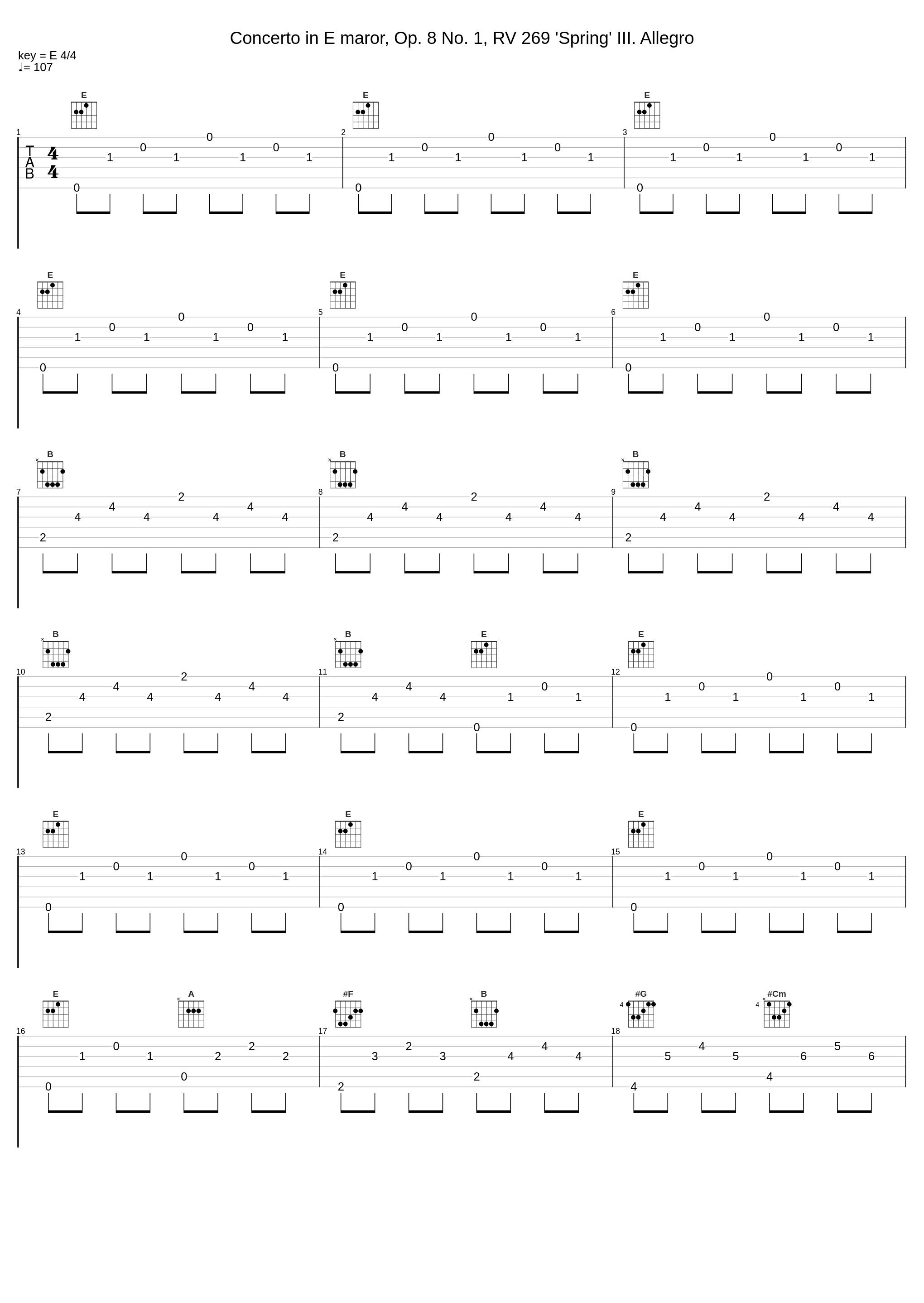 Concerto in E maror, Op. 8 No. 1, RV 269 'Spring' III. Allegro_让·皮埃尔·朗帕尔_1