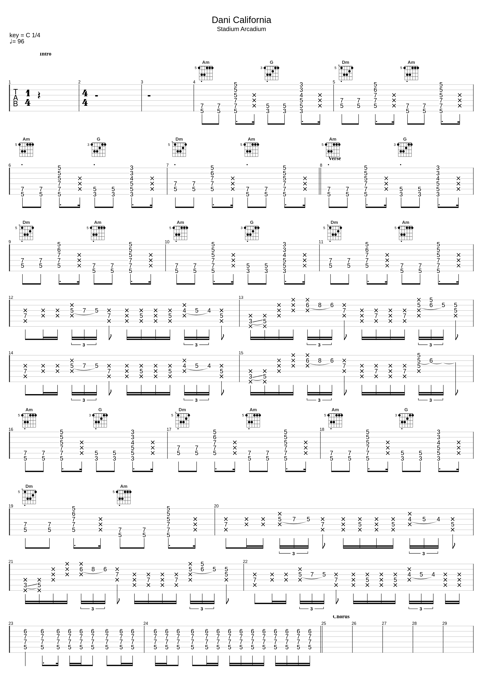 Dani California Guitar_Red Hot Chili Peppers_1