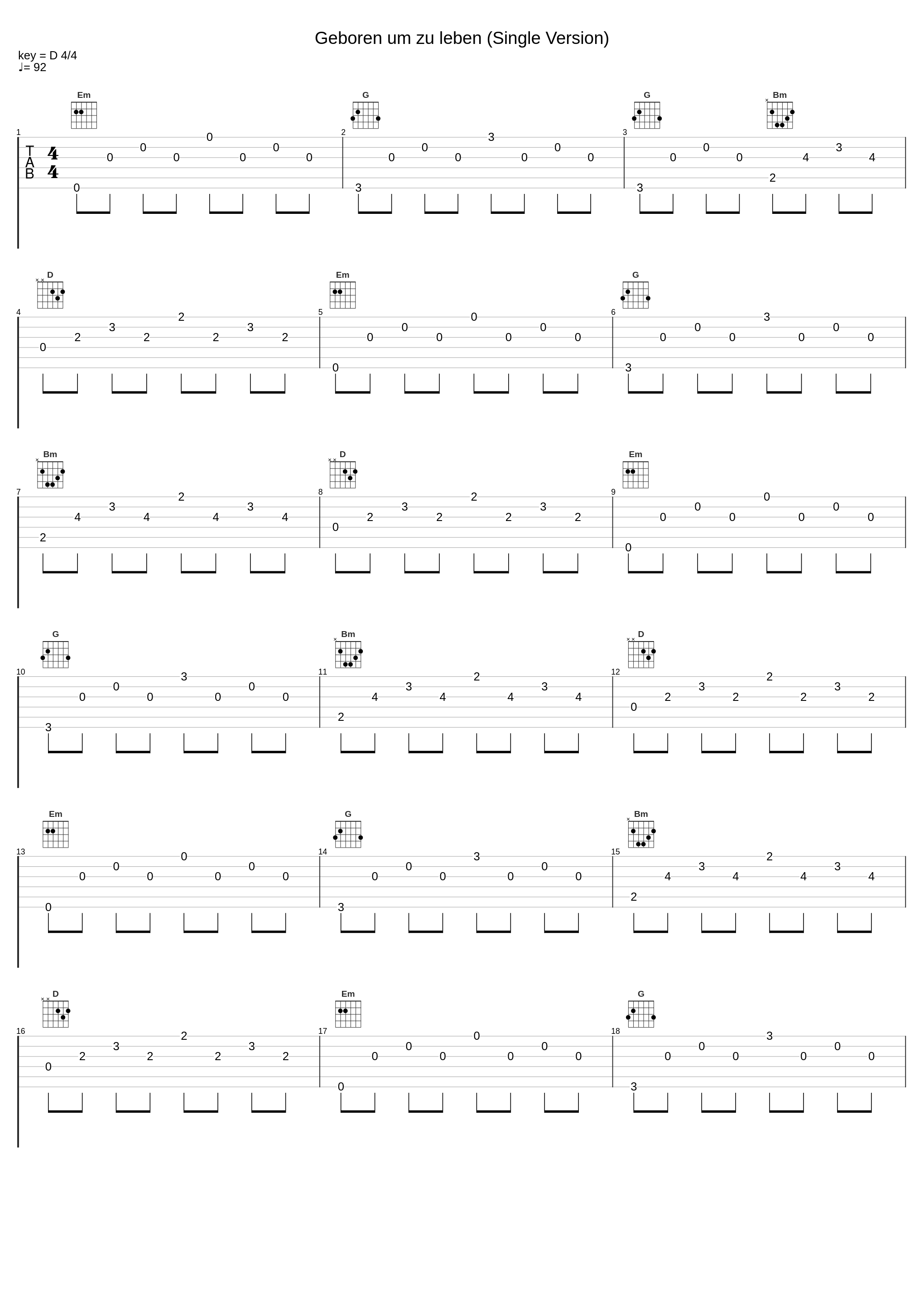 Geboren um zu leben (Single Version)_Unheilig_1