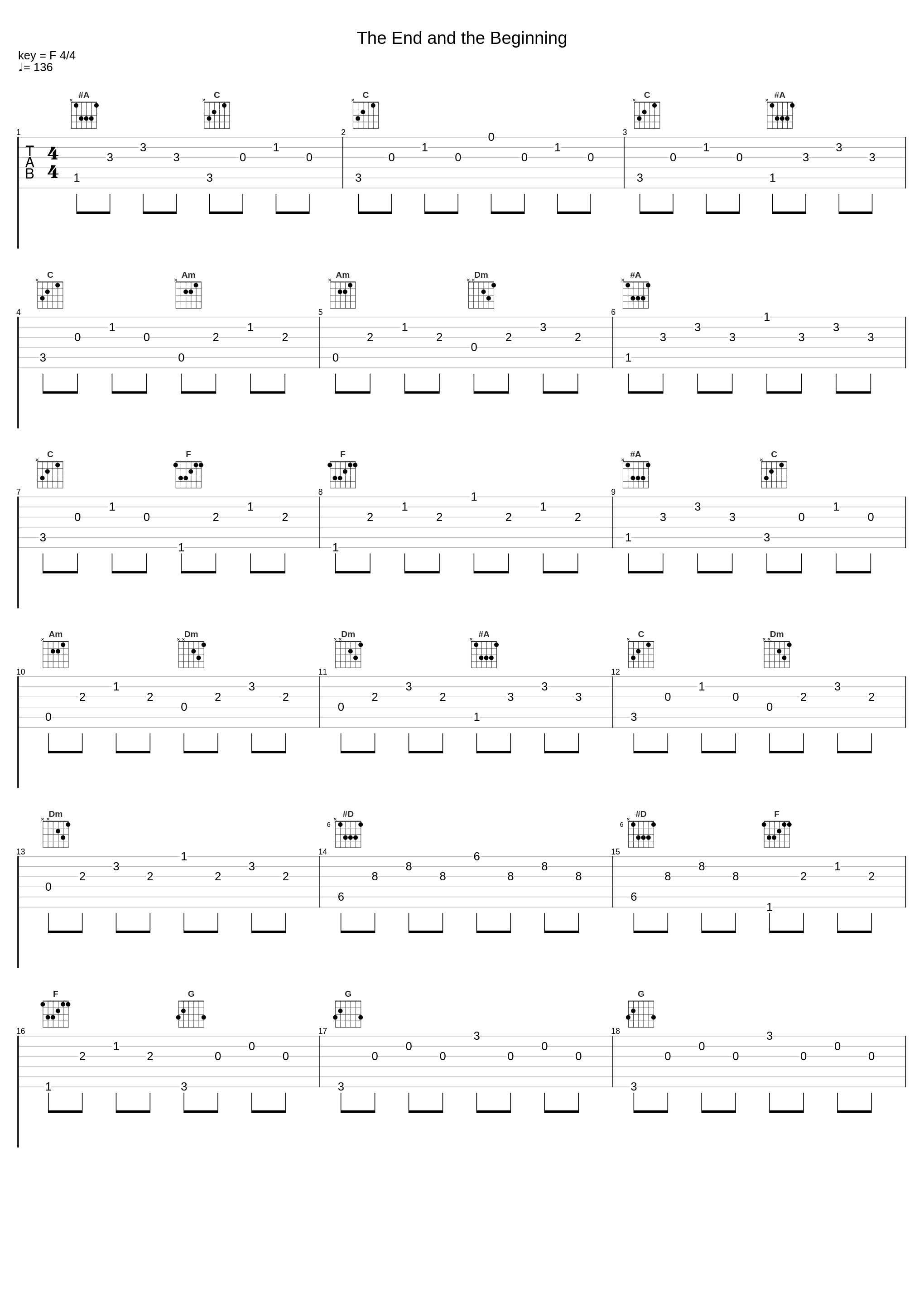 The End and the Beginning_日本ACG_1