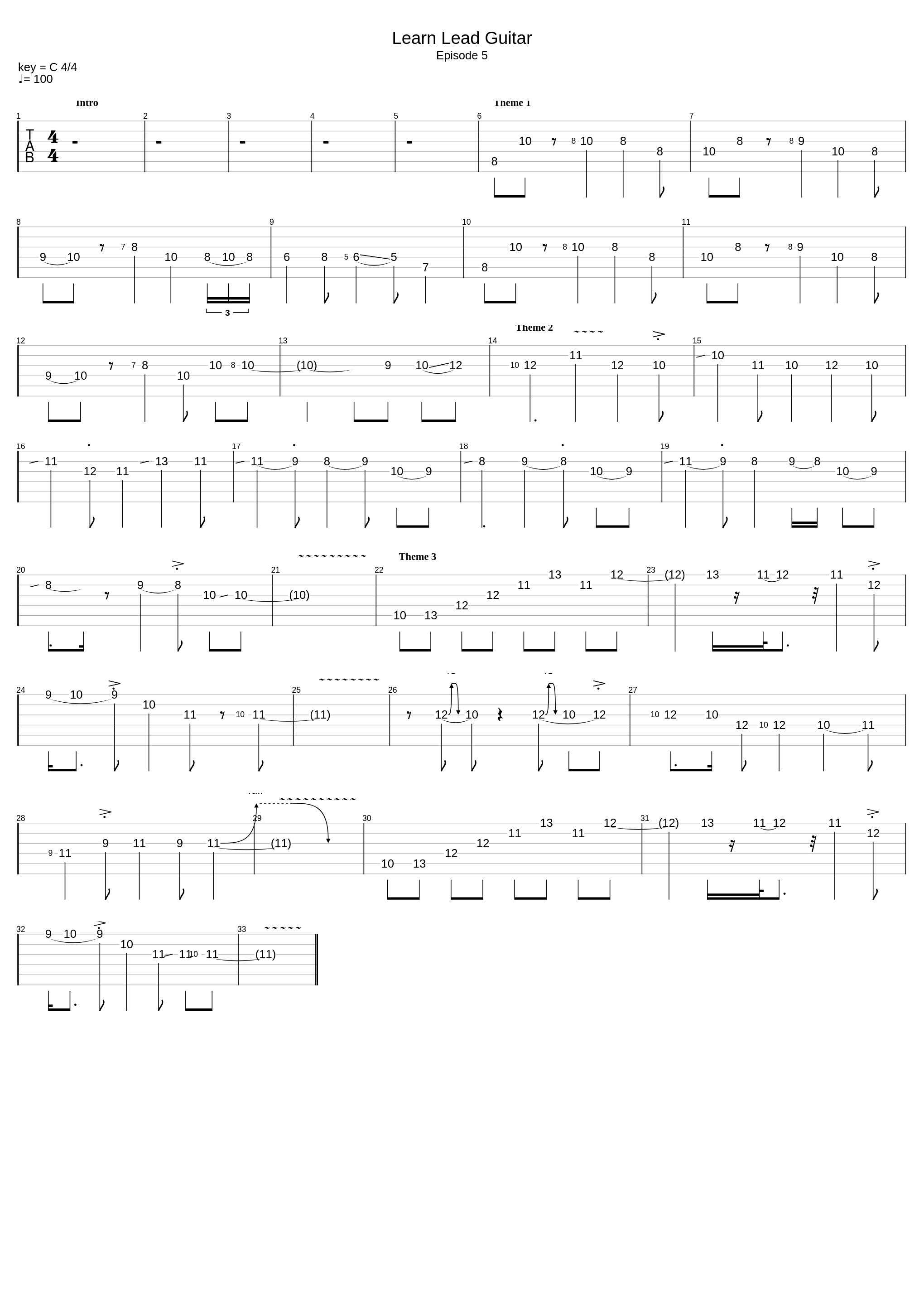Learn Lead Guitar 005_Robert Westland_1