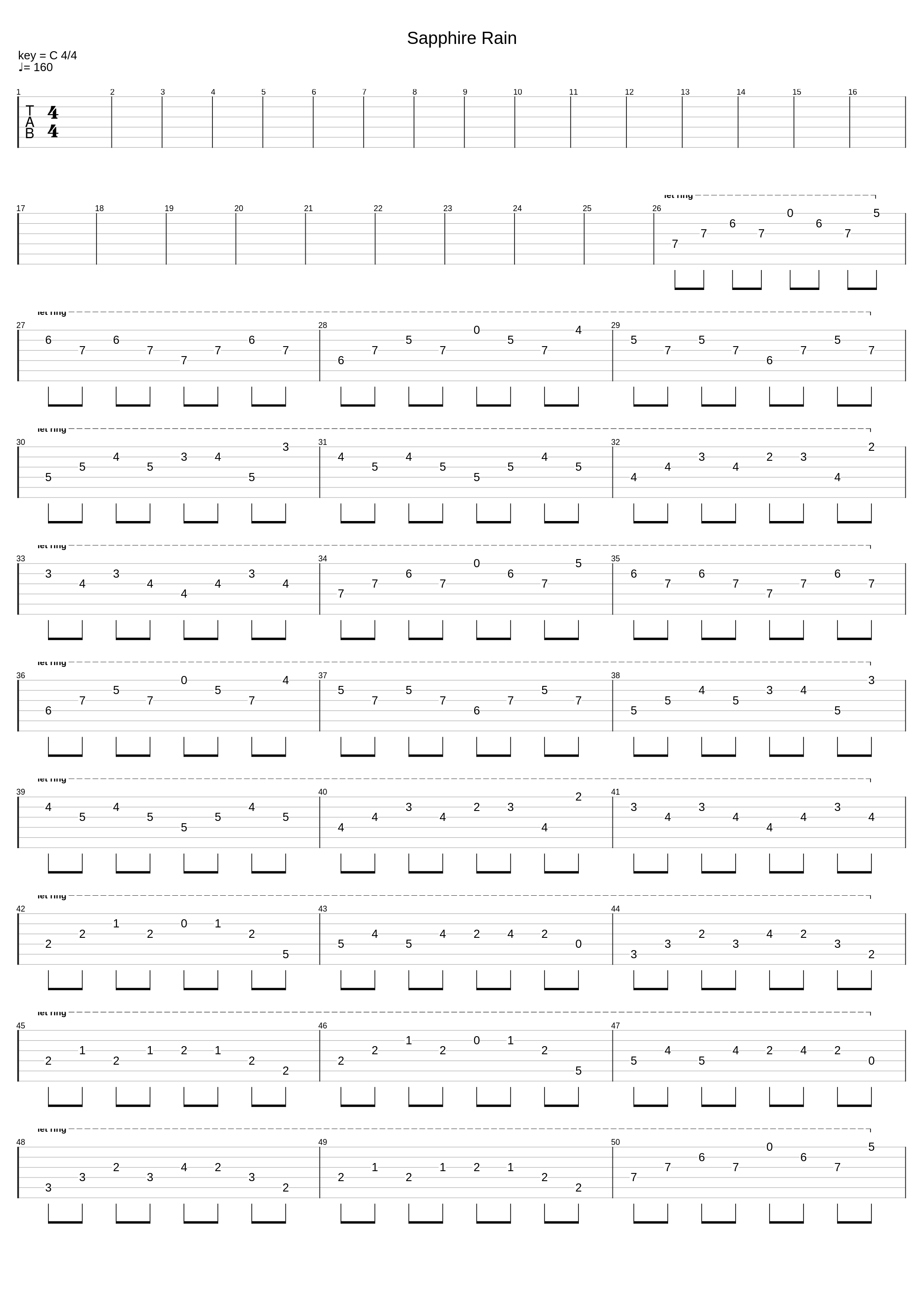 Sapphire Rain_Bleed No More_1