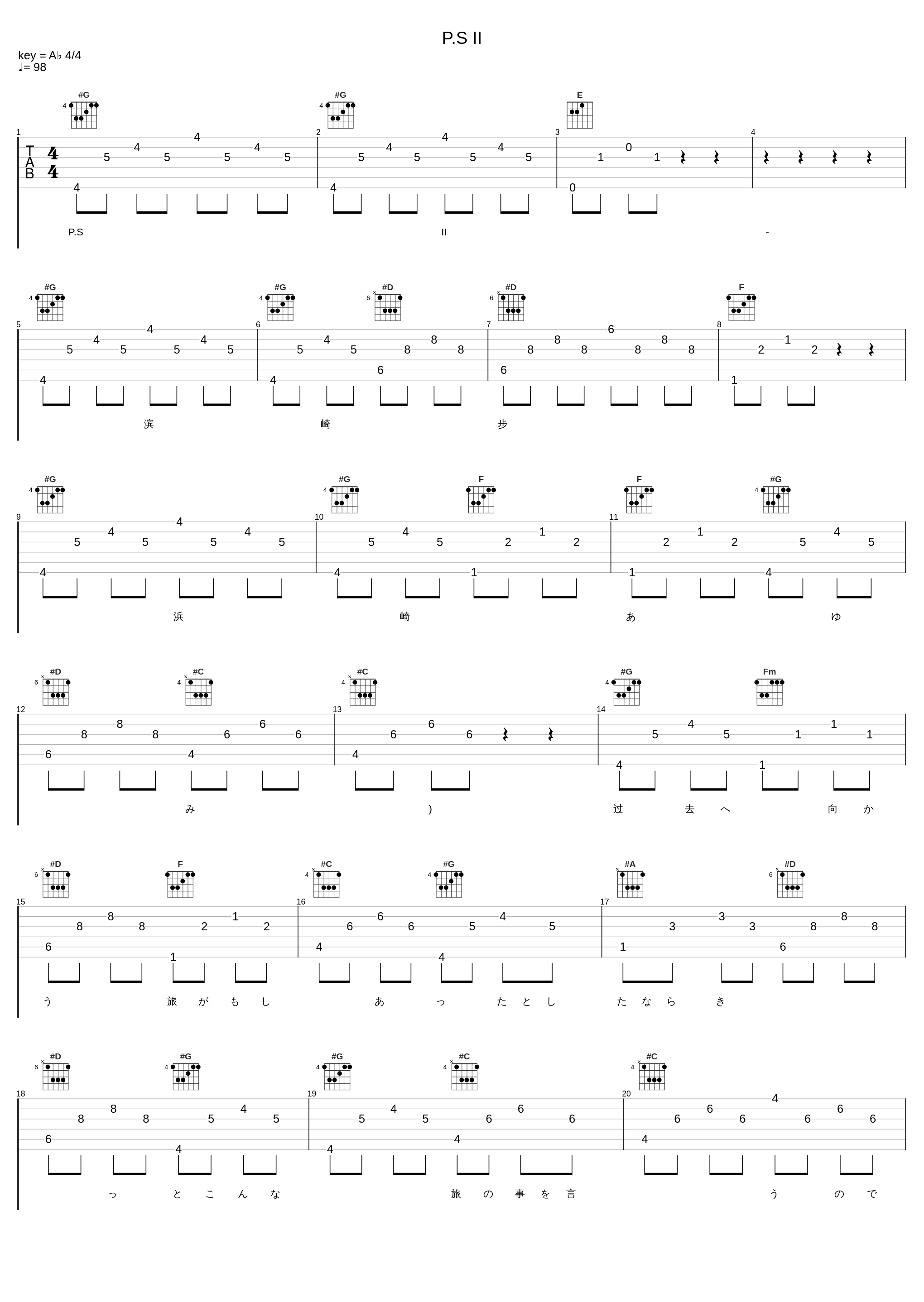 P.S II_滨崎步_1