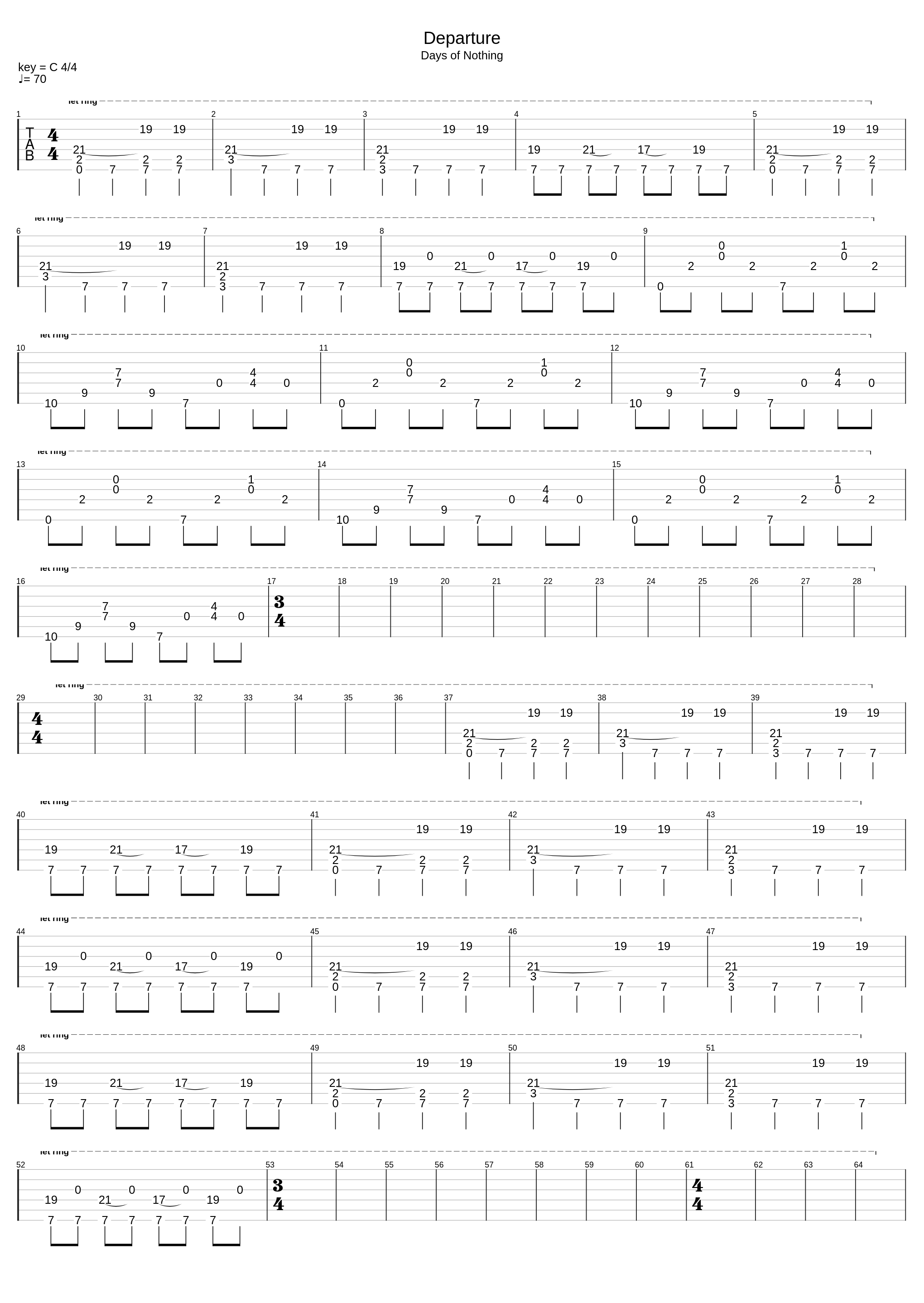 Departure_The Foreshadowing_1