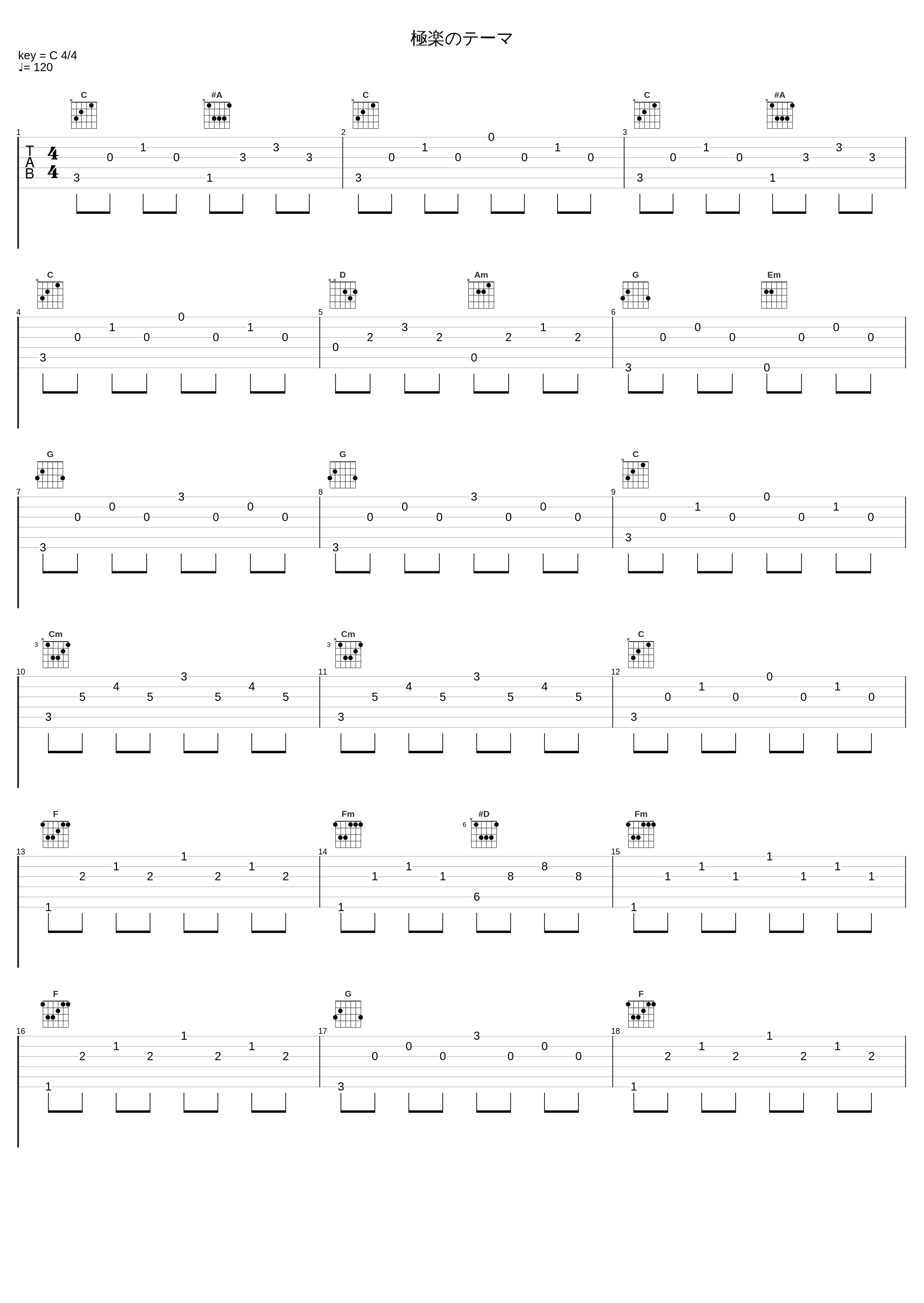 極楽のテーマ_久石让_1