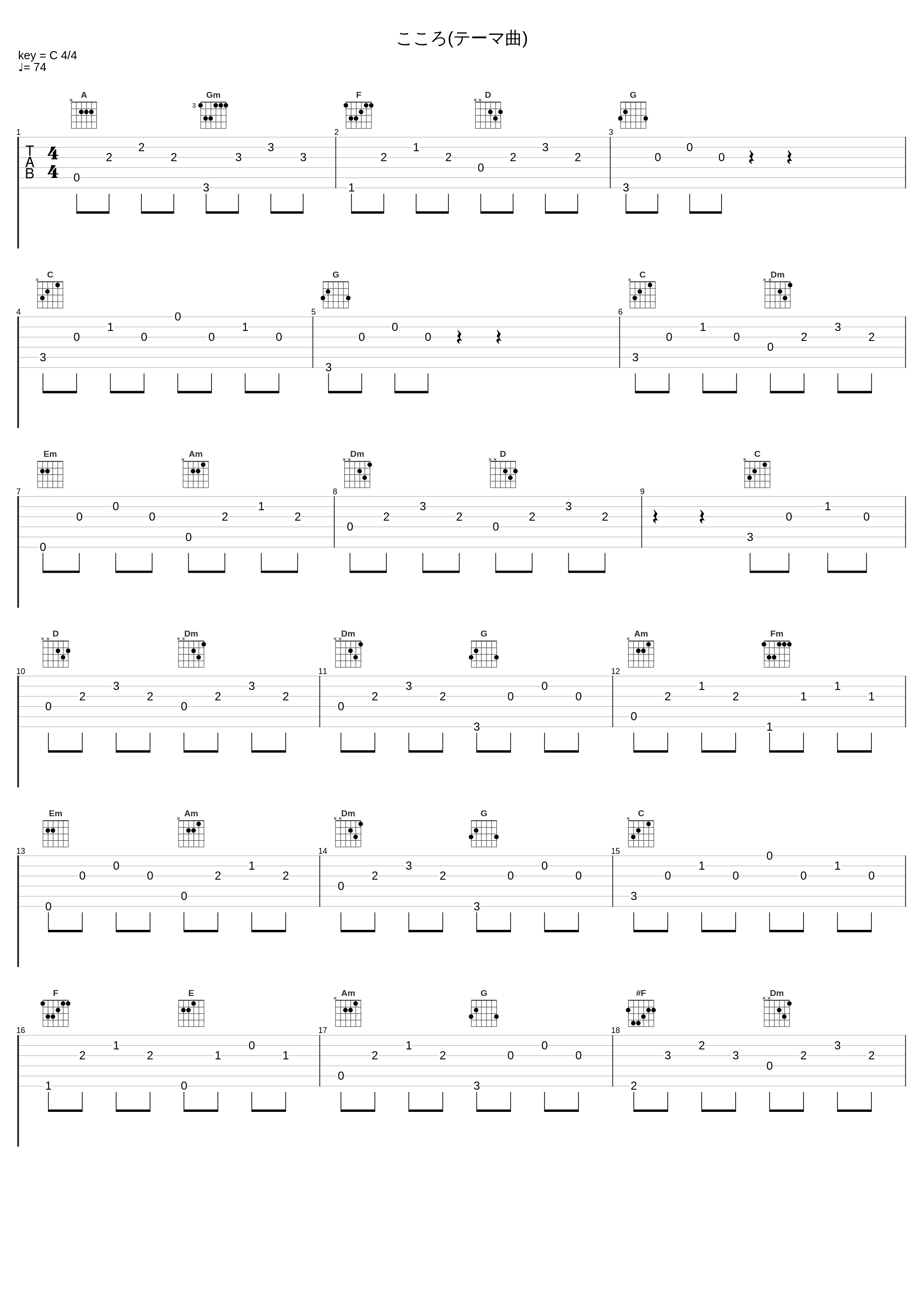 こころ(テーマ曲)_吉俣良_1