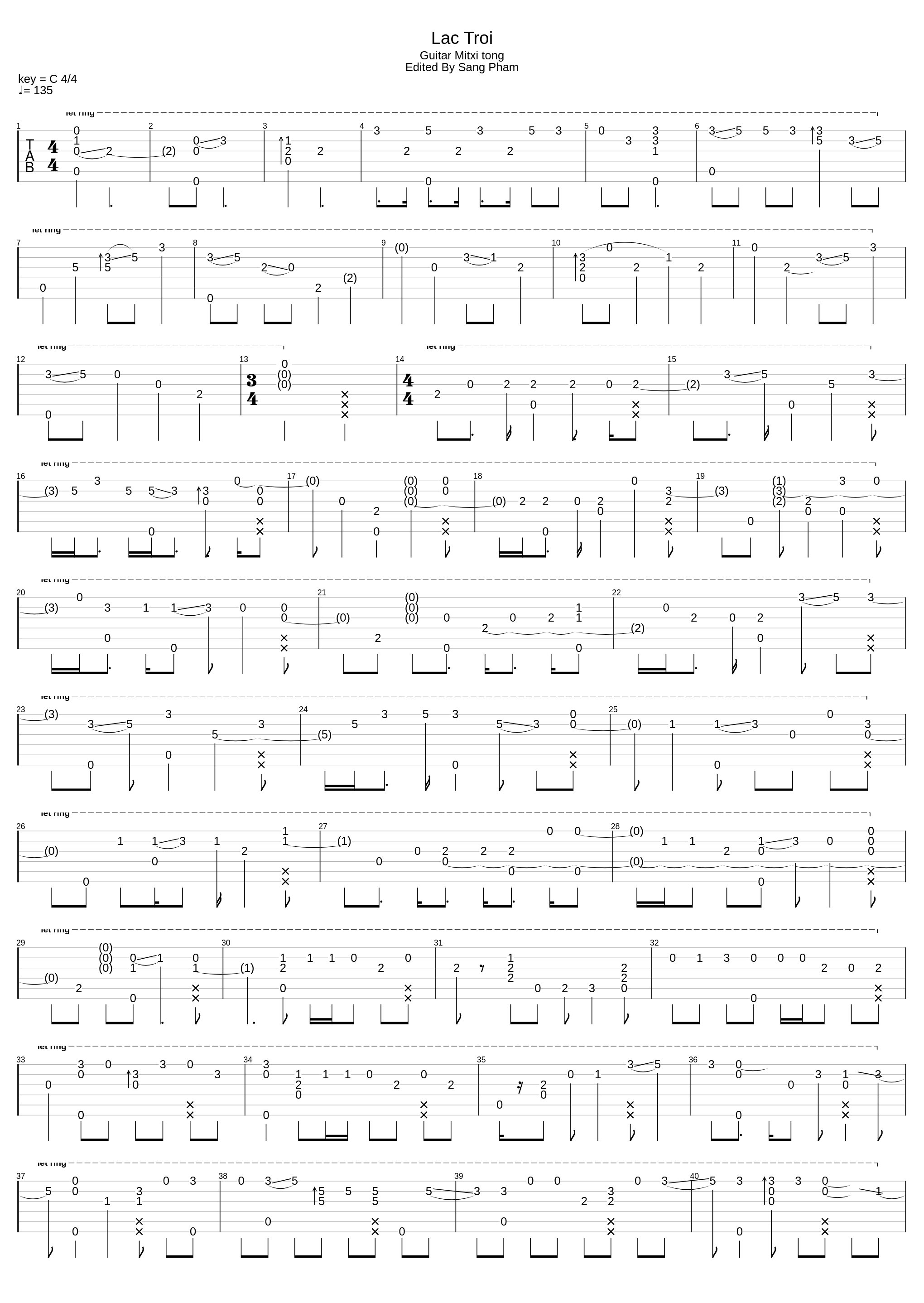 Yêu Là Tha Thứ (Only C - Guitar Cover)_Phuong Nguyen_1