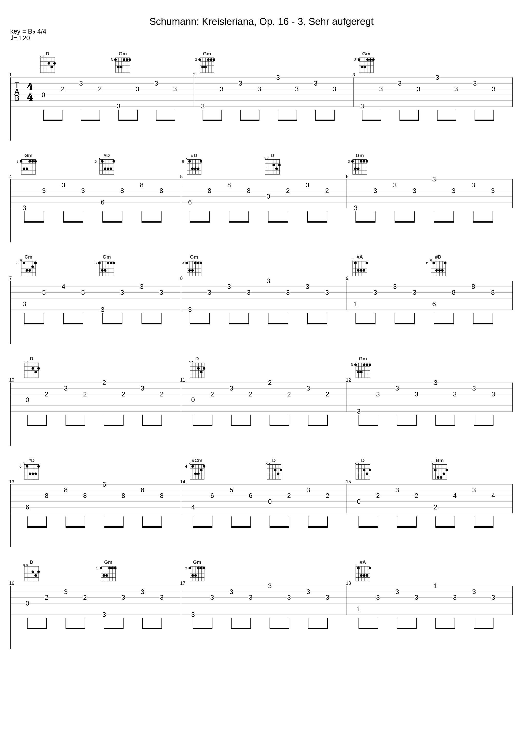 Schumann: Kreisleriana, Op. 16 - 3. Sehr aufgeregt_內田光子_1