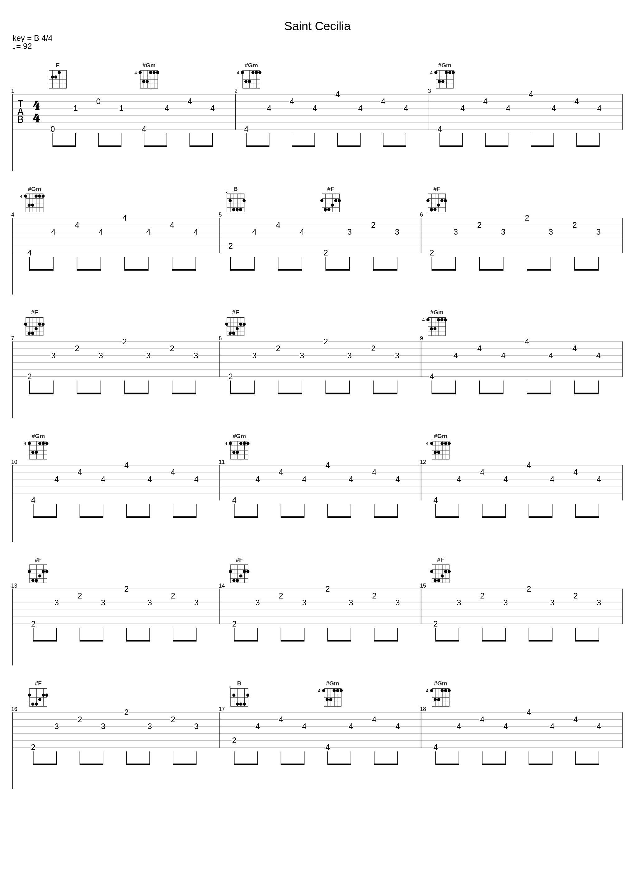 Saint Cecilia_Holding Absence_1