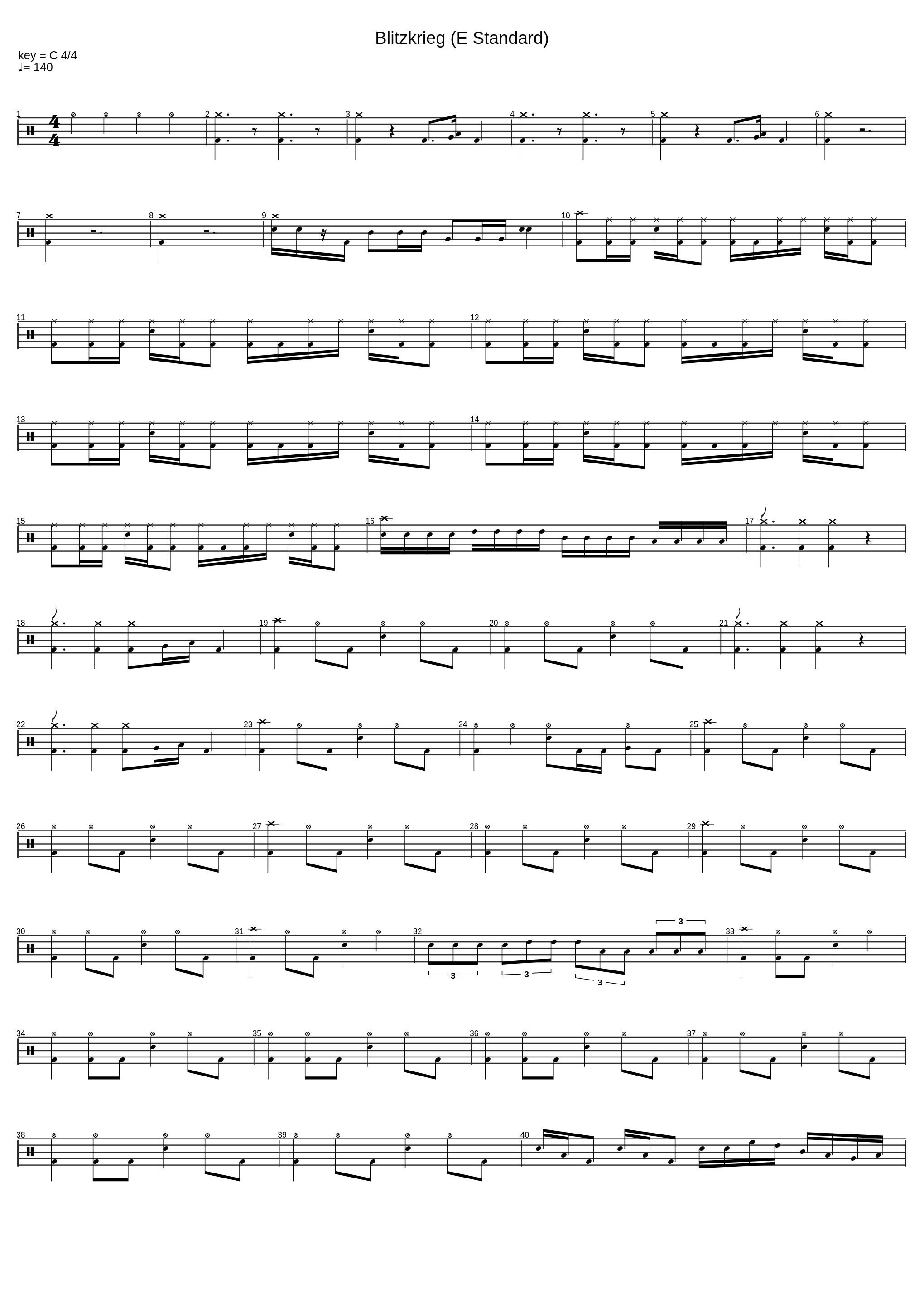 Blitzkrieg (E Standard)_Yngwie Malmsteen_1