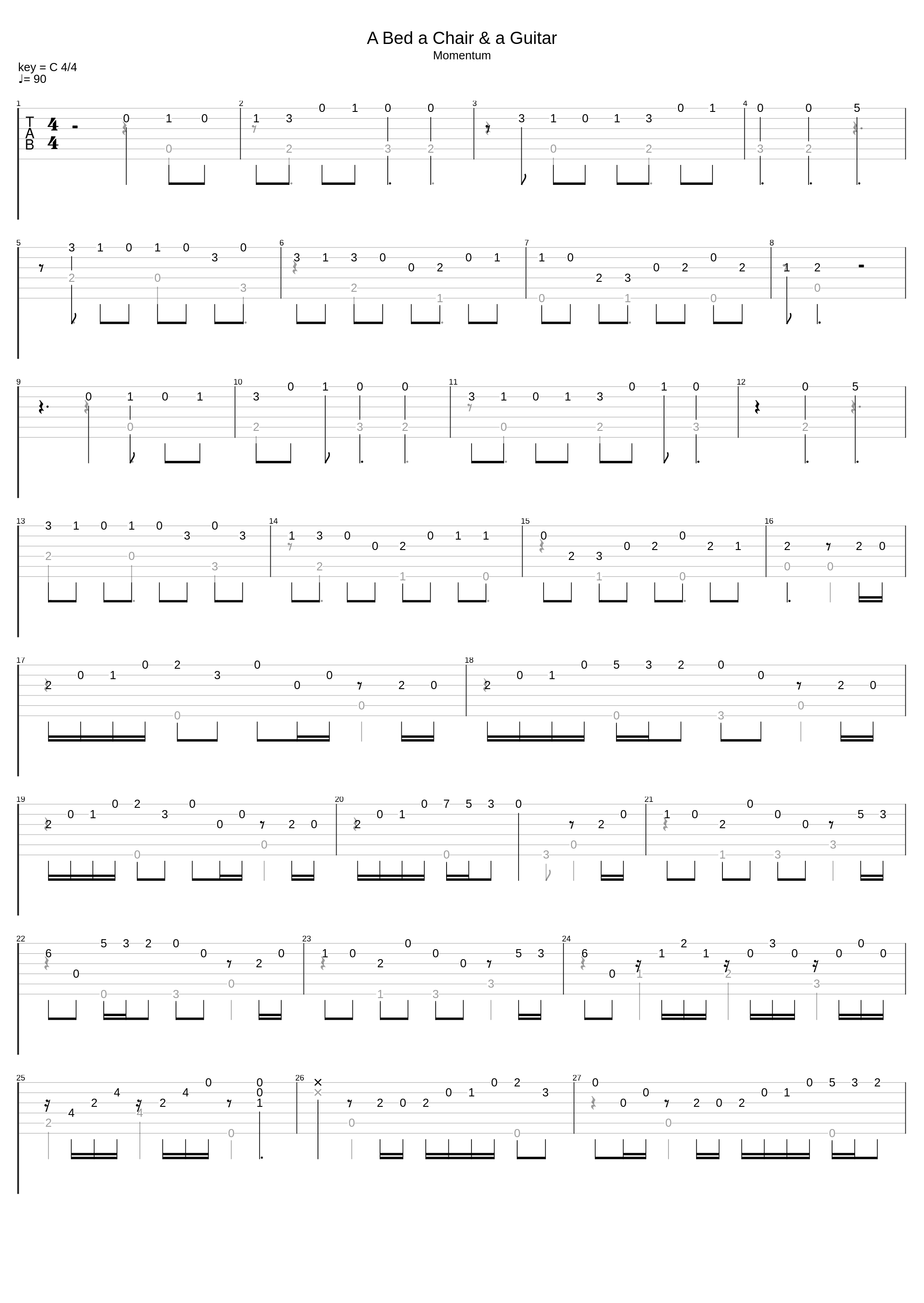 A Bed A Chair A Guitar_Steve Hackett_1