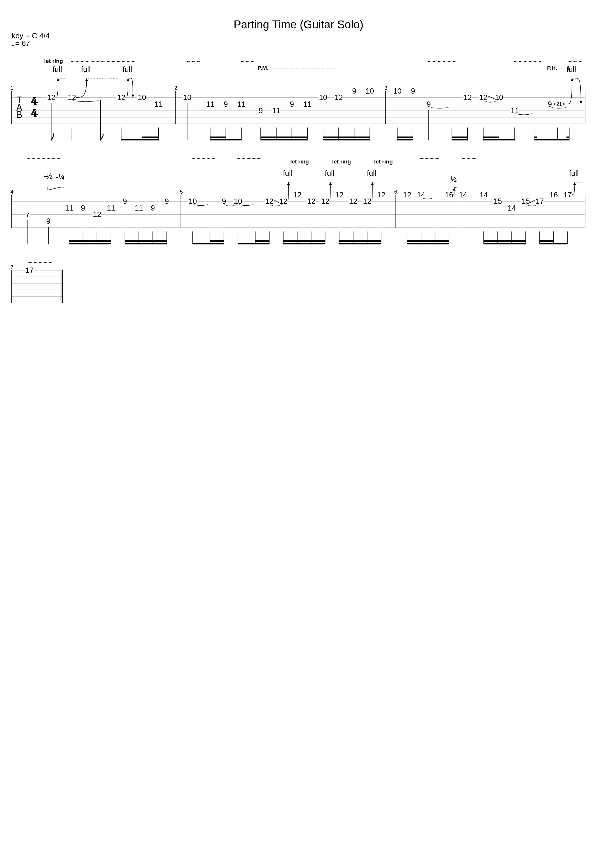 Parting Time Guitar Solo_Rockstar_1
