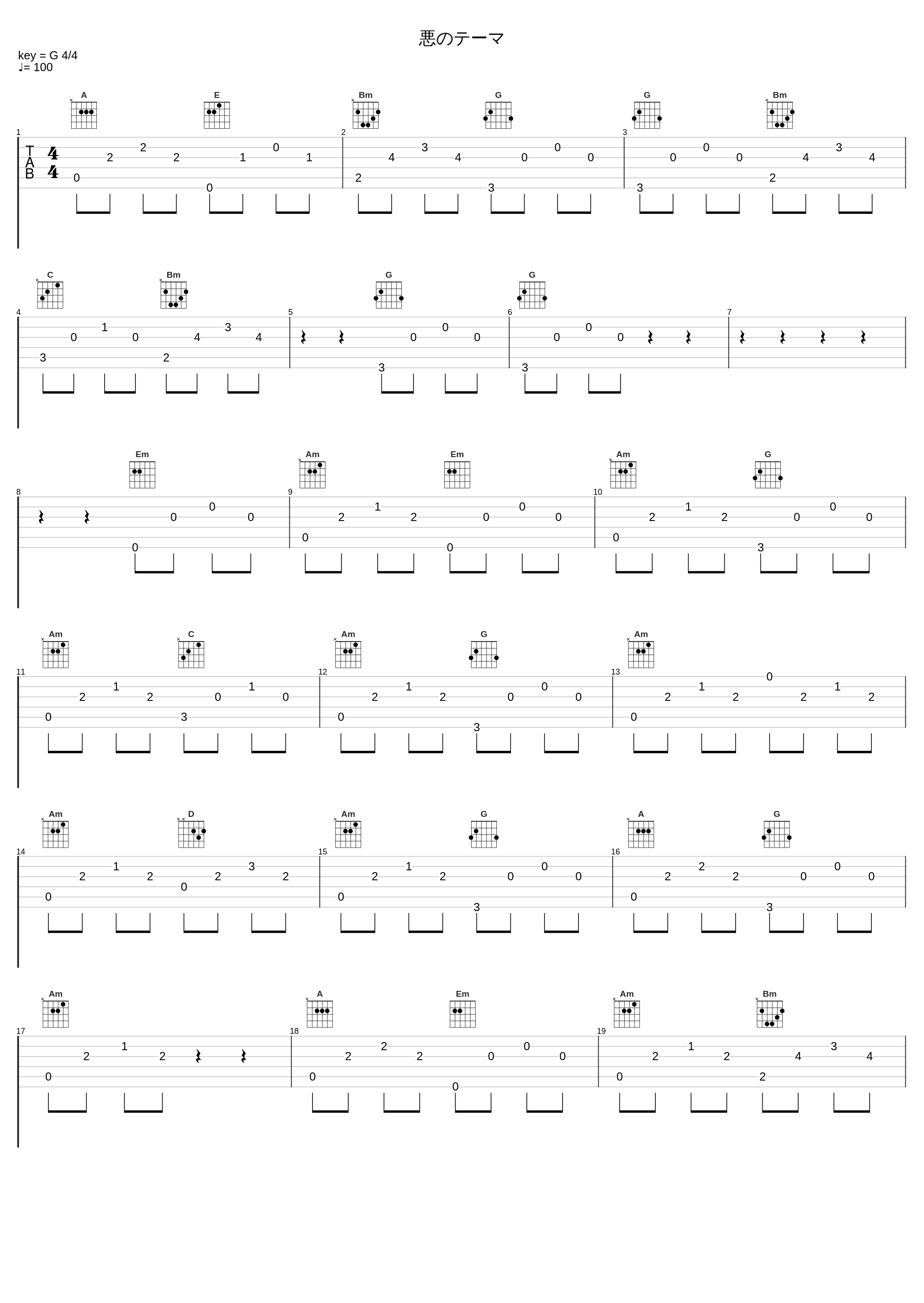 悪のテーマ_有泽孝纪_1