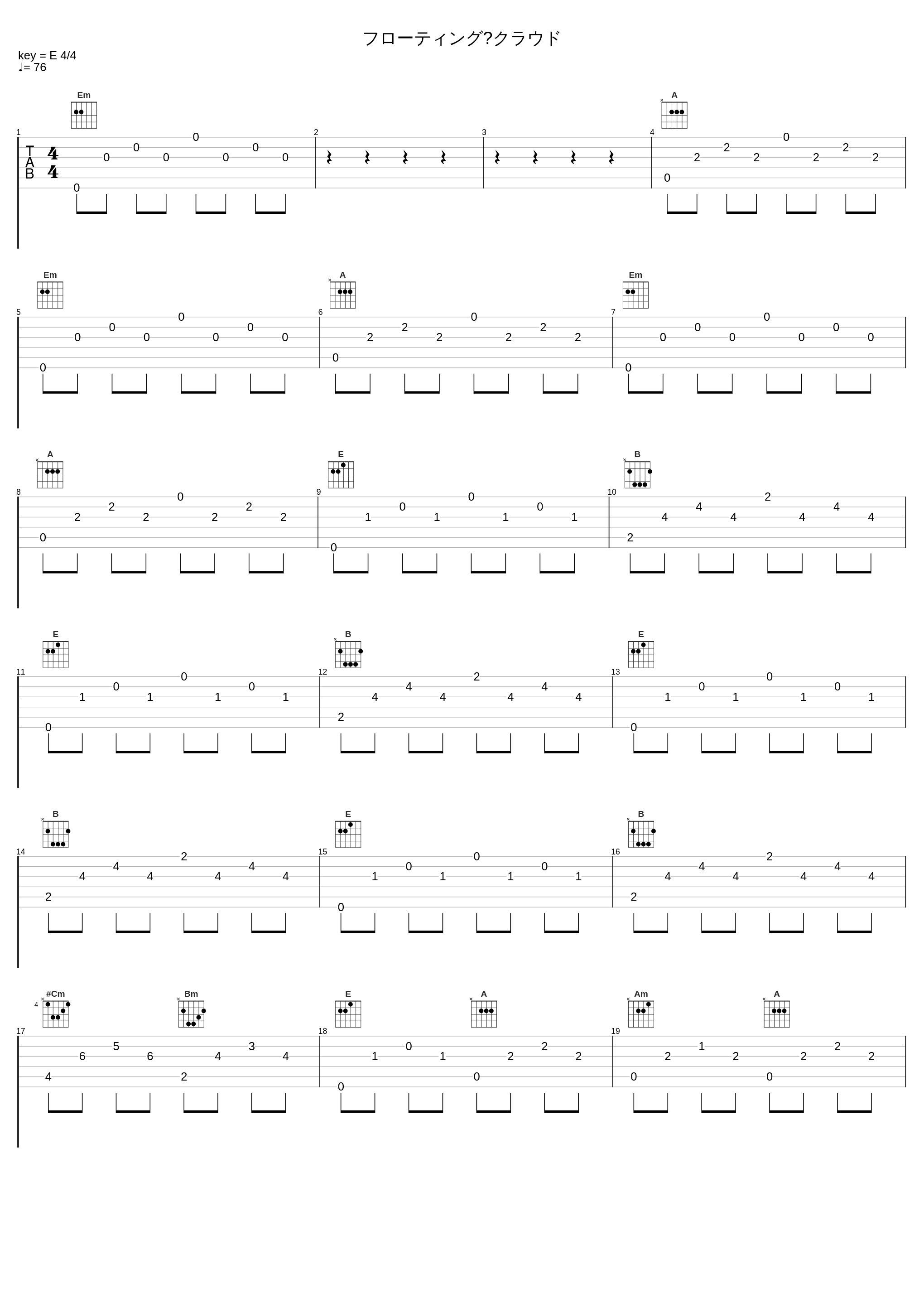 フローティング・クラウド_中川砂仁_1